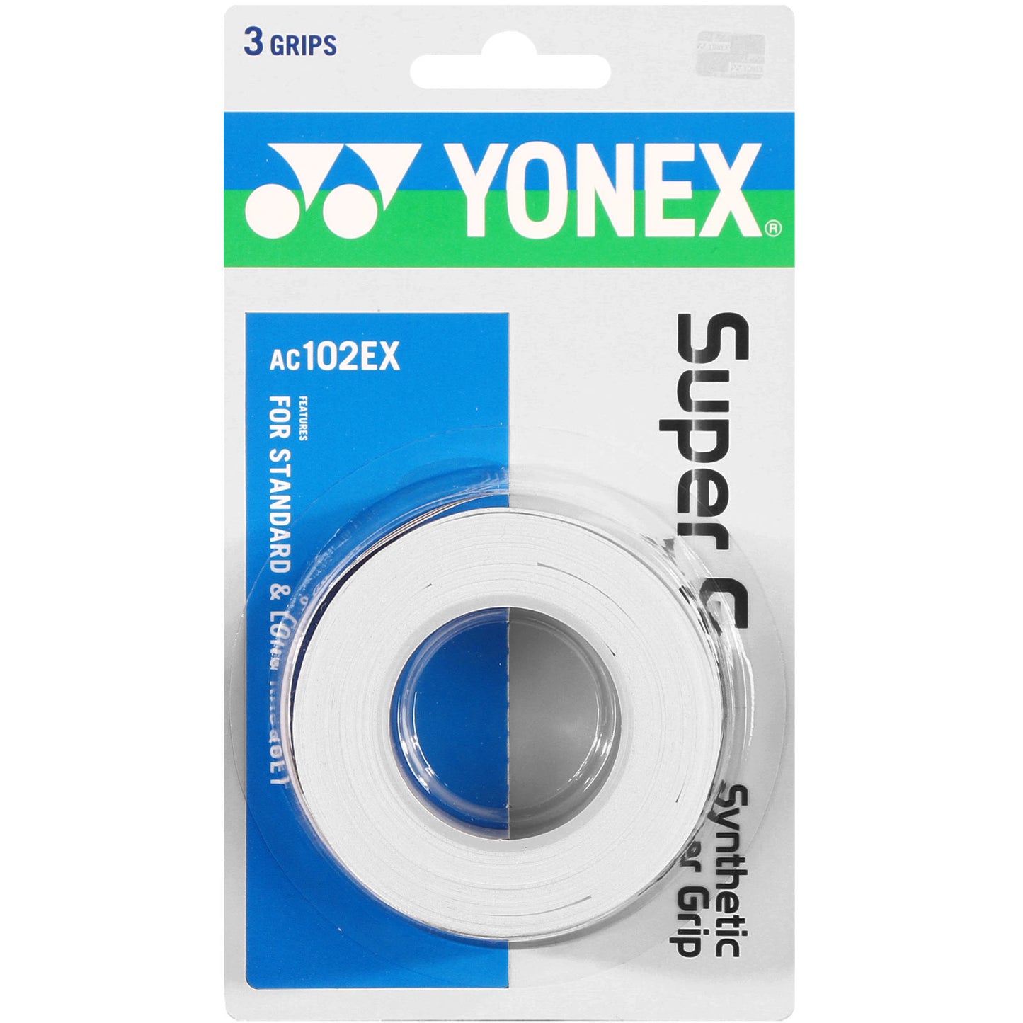 Yonex Super Grap 3ks v baleni - bílá Yonex Super Grap 3ks v baleni - bílá