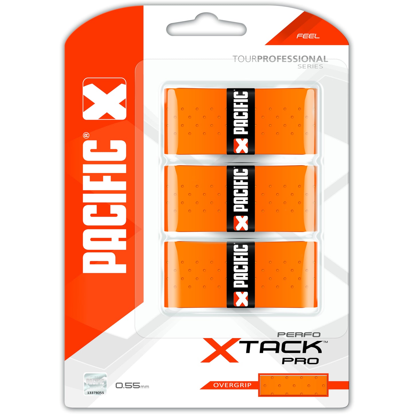 Pacific X Tack Pro Perfo 3ks V Baleni-Oranžová Pacific X Tack Pro Perfo 3ks V Baleni-Oranžová