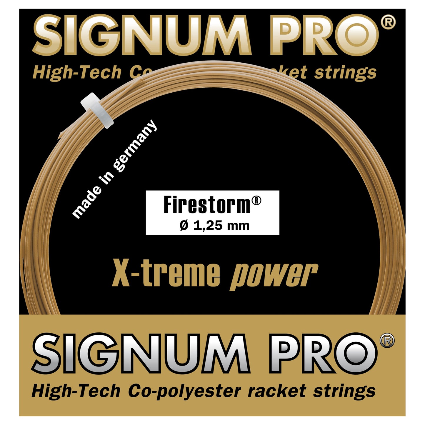 Signum Pro Firestorm Metallic Výpletová Sada 12,2m-Zlatá Signum Pro Firestorm Metallic Výpletová Sada 12,2m-Zlatá