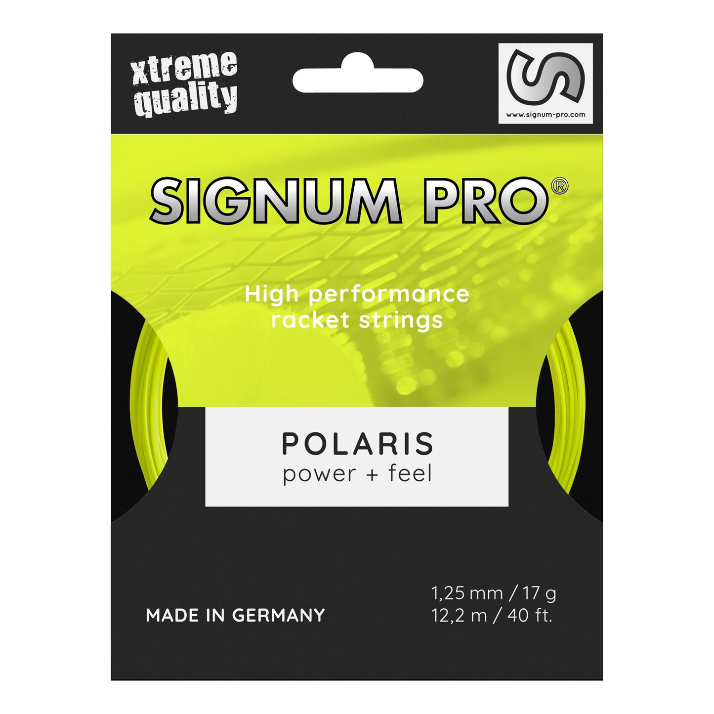 Signum Pro Polaris Výpletová Sada 12m-Žlutá Signum Pro Polaris Výpletová Sada 12m-Žlutá