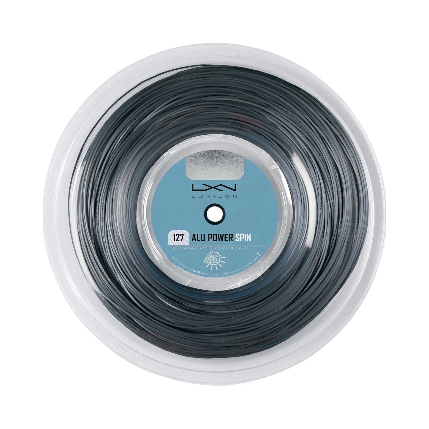 Luxilon Alu Power Spin Výplet-Role 220m-Stříbrná Luxilon Alu Power Spin Výplet-Role 220m-Stříbrná