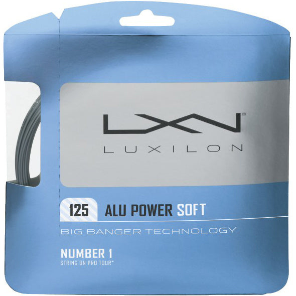 Luxilon Alu Power Soft Výpletová Sada 12,2m-Stříbrná Luxilon Alu Power Soft Výpletová Sada 12,2m-Stříbrná
