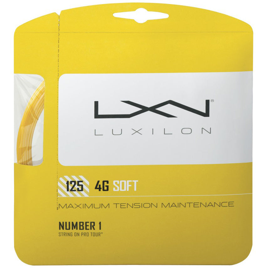 Luxilon 4G Soft Výpletová sada 12,2m - zlatá Luxilon 4G Soft Výpletová sada 12,2m - zlatá