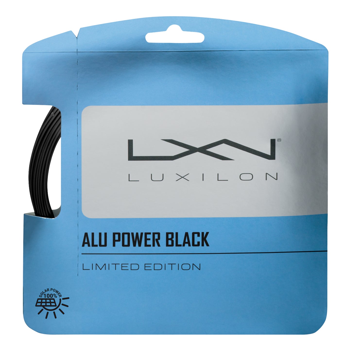 Luxilon Alu Power Black Ltd Výpletová Sada 12,2m-Černá Luxilon Alu Power Black Ltd Výpletová Sada 12,2m-Černá