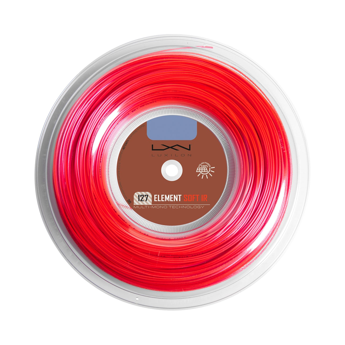 Luxilon Element IR Soft Výplet-Role 200m-Červená Luxilon Element IR Soft Výplet-Role 200m-Červená