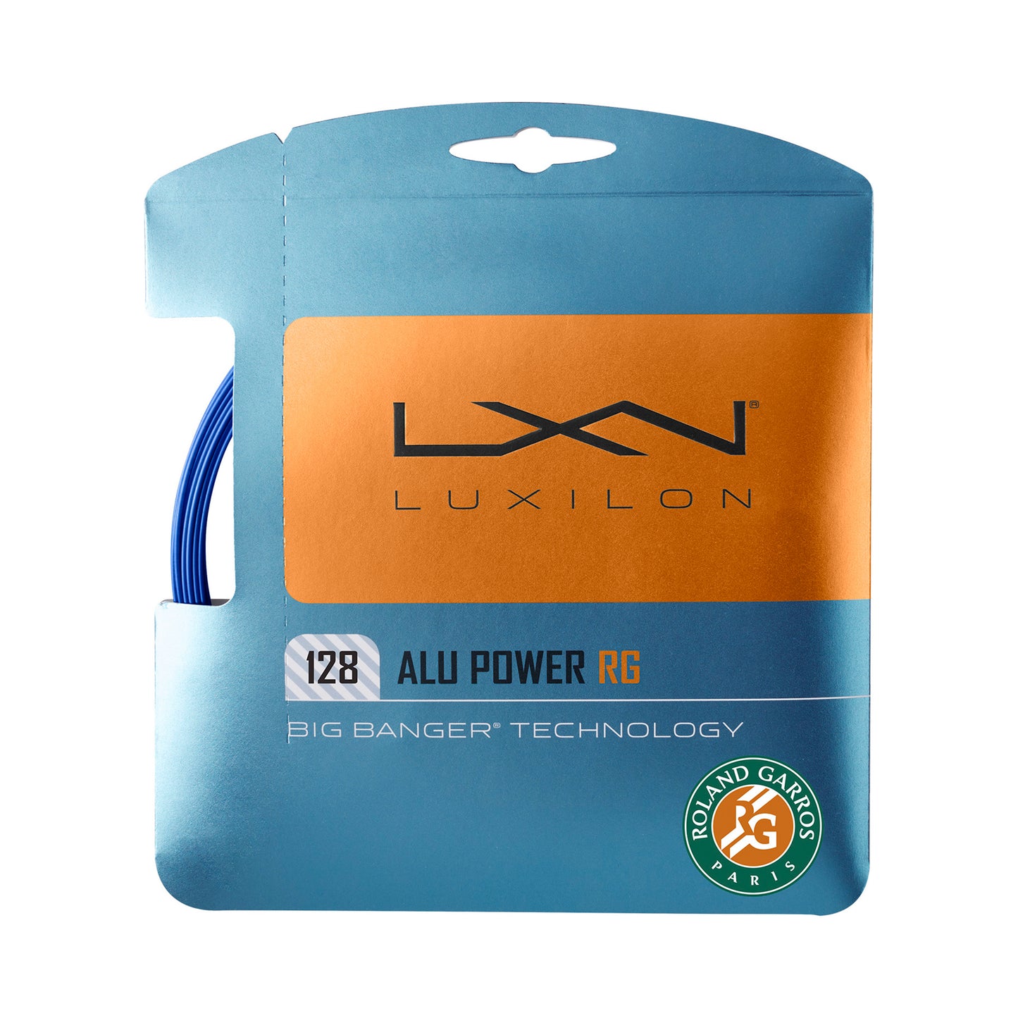 Luxilon Alu Power Roland Garros Výpletová Sada 12,2m - Modrá Luxilon Alu Power Roland Garros Výpletová Sada 12,2m - Modrá