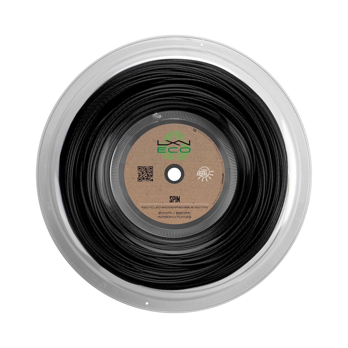 Luxilon Eco Spin Výplet-Role 12,2m-Černá Luxilon Eco Spin Výplet-Role 12,2m-Černá