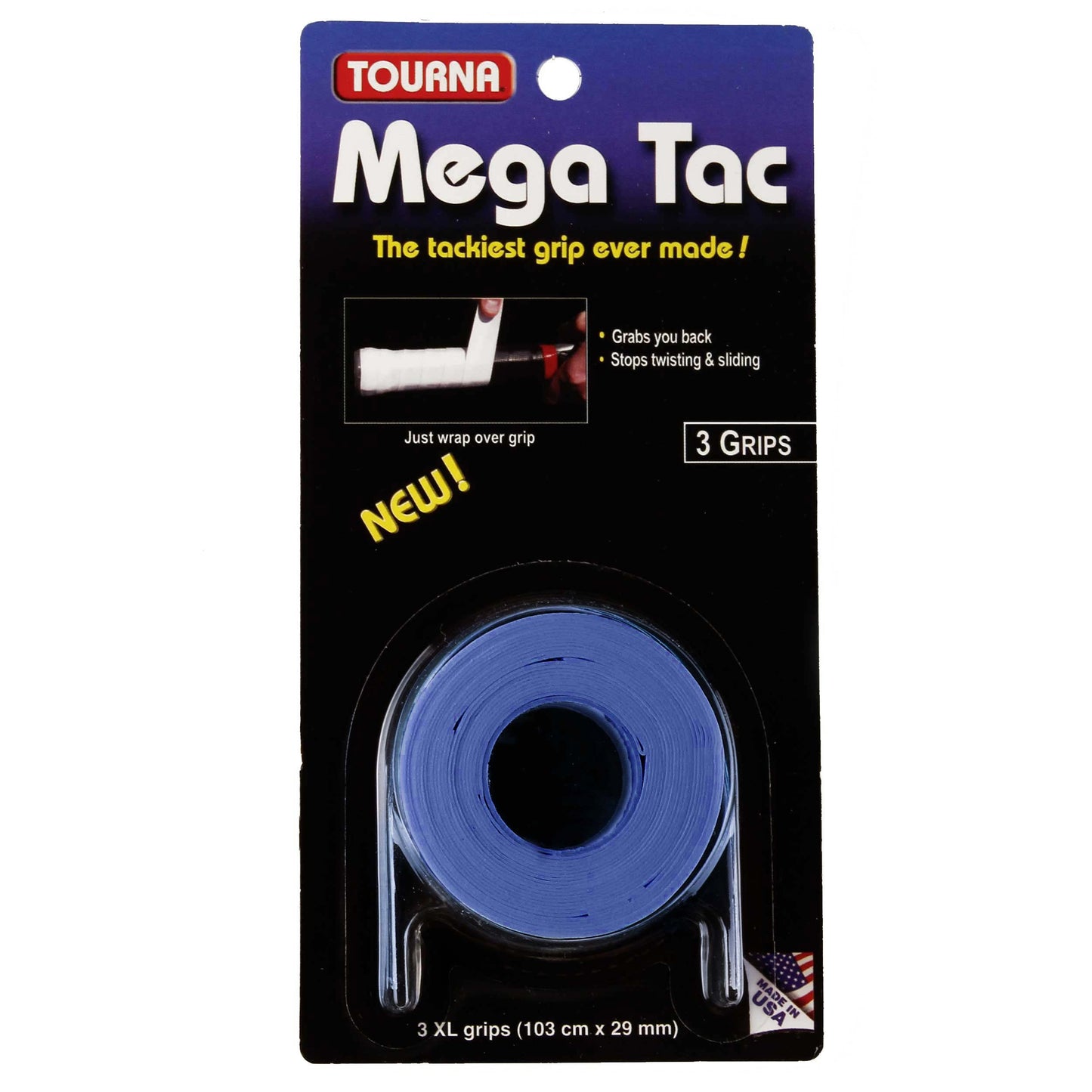 Tourna Mega Tac 3ks V Baleni-Modrá Tourna Mega Tac 3ks V Baleni-Modrá