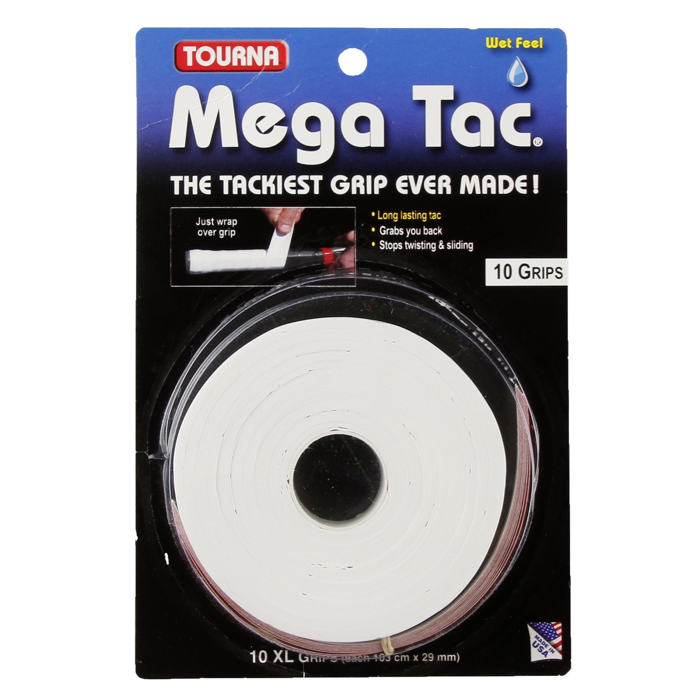 Tourna Mega Tac 10ks V Baleni-Bílá Tourna Mega Tac 10ks V Baleni-Bílá