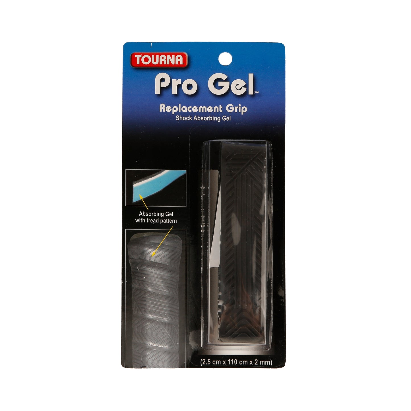 Tourna Pro Gel 1ks V Balení-Černá Tourna Pro Gel 1ks V Balení-Černá