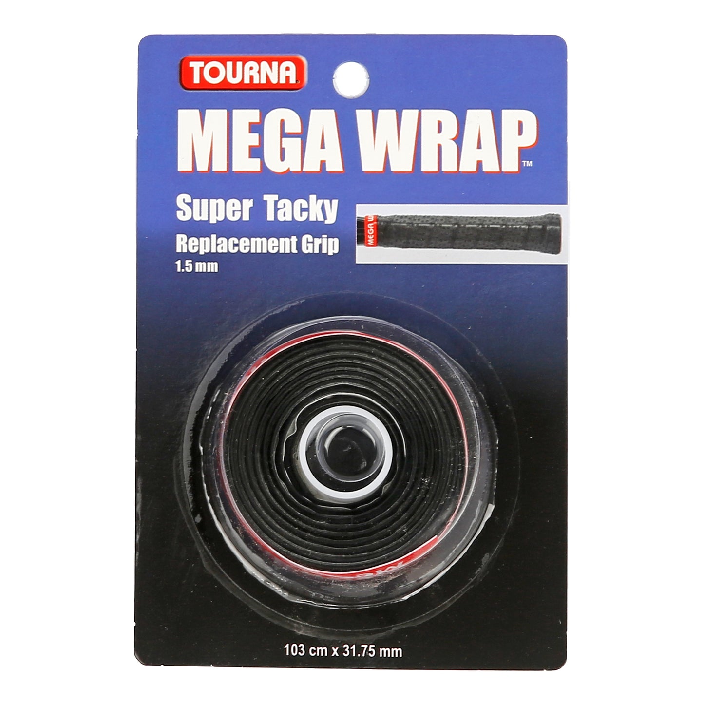 Tourna Mega Wrap 1ks V Balení-Černá Tourna Mega Wrap 1ks V Balení-Černá