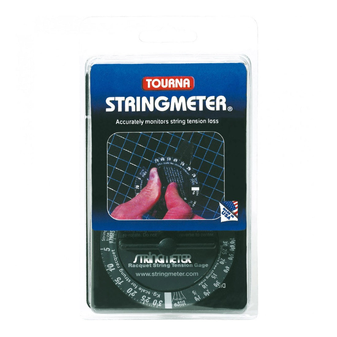Tourna Stringmeter Měřící Šňůra-Vícebarevné Tourna Stringmeter Měřící Šňůra-Vícebarevné