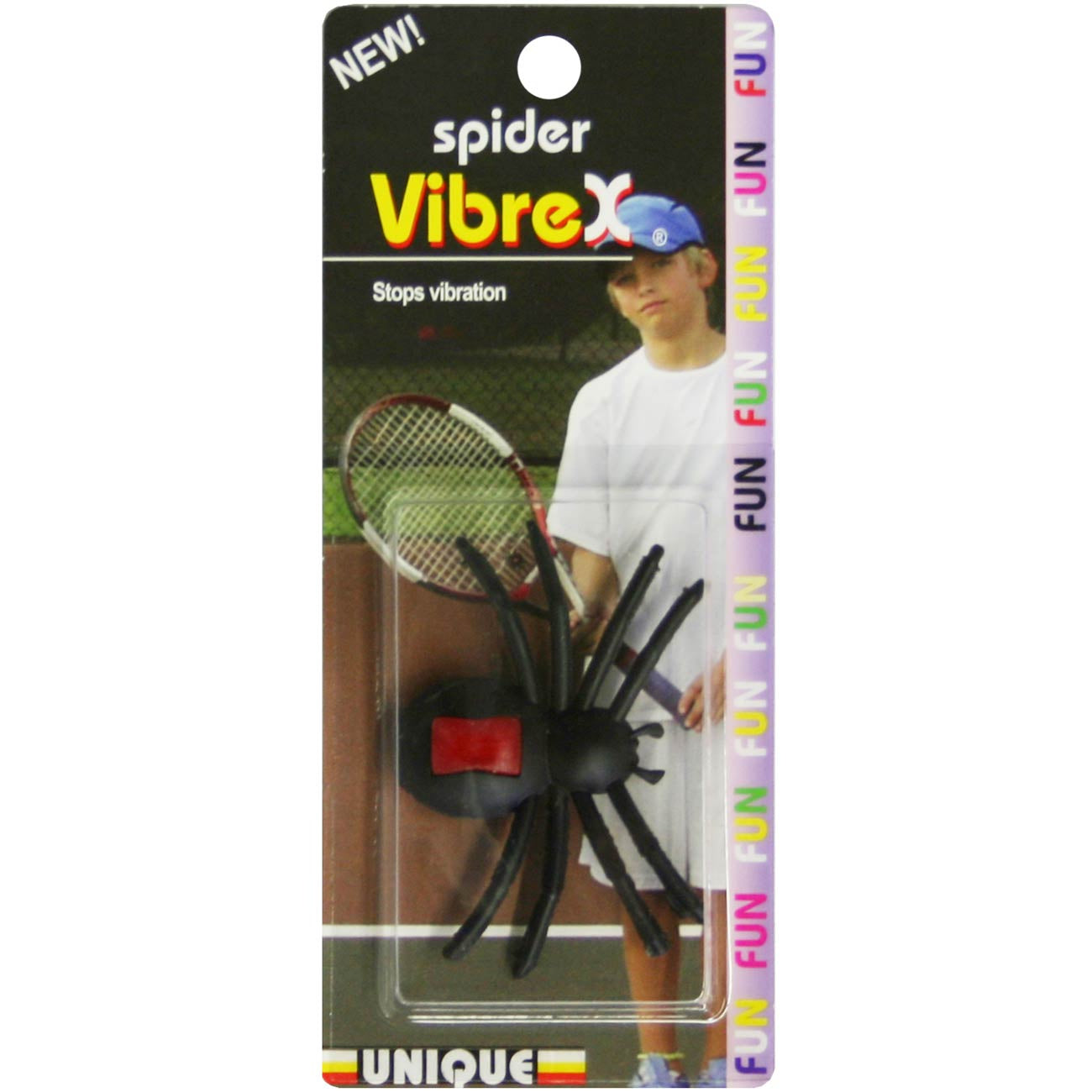Tourna Spider Vibrex Tlumítko Vibrací 1ks V Balení-Černá Tourna Spider Vibrex Tlumítko Vibrací 1ks V Balení-Černá