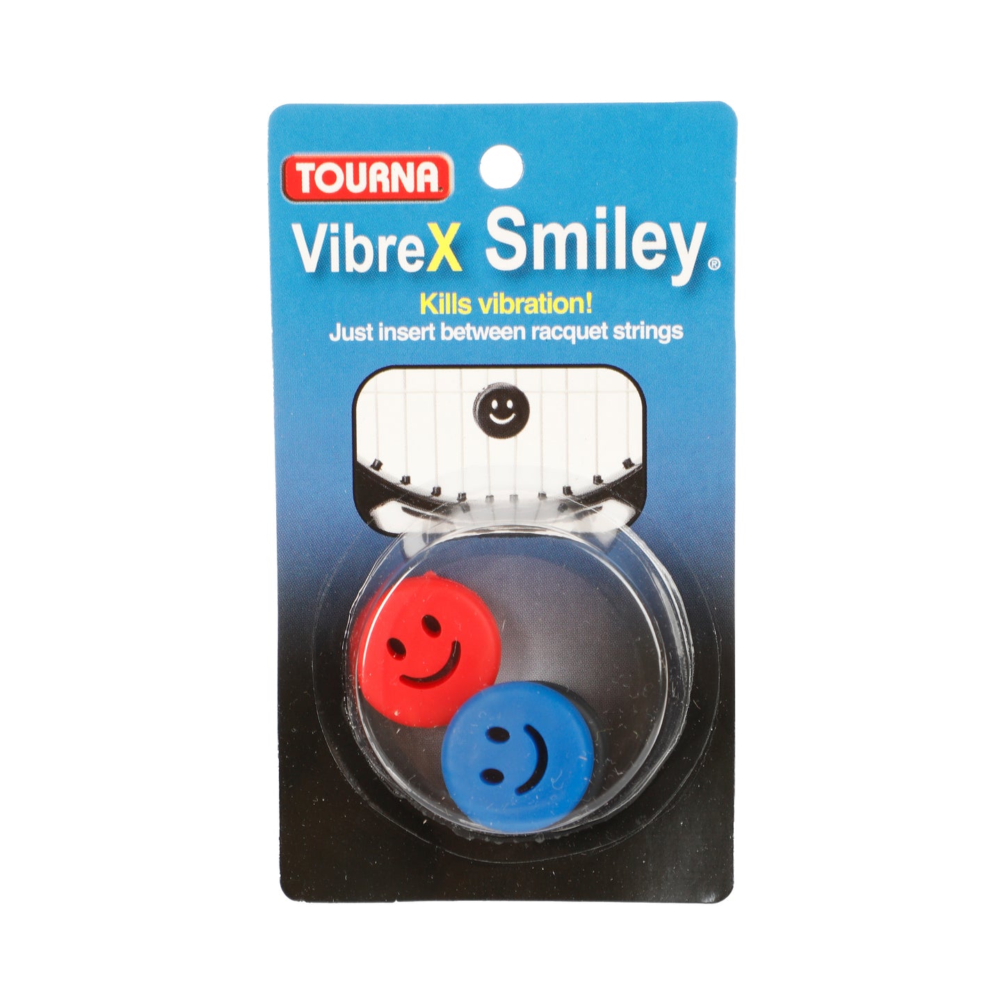 Tourna Vibrex Smile Tlumítko Vibrací 3ks V Baleni - Červená,Černá Tourna Vibrex Smile Tlumítko Vibrací 3ks V Baleni - Červená,Černá