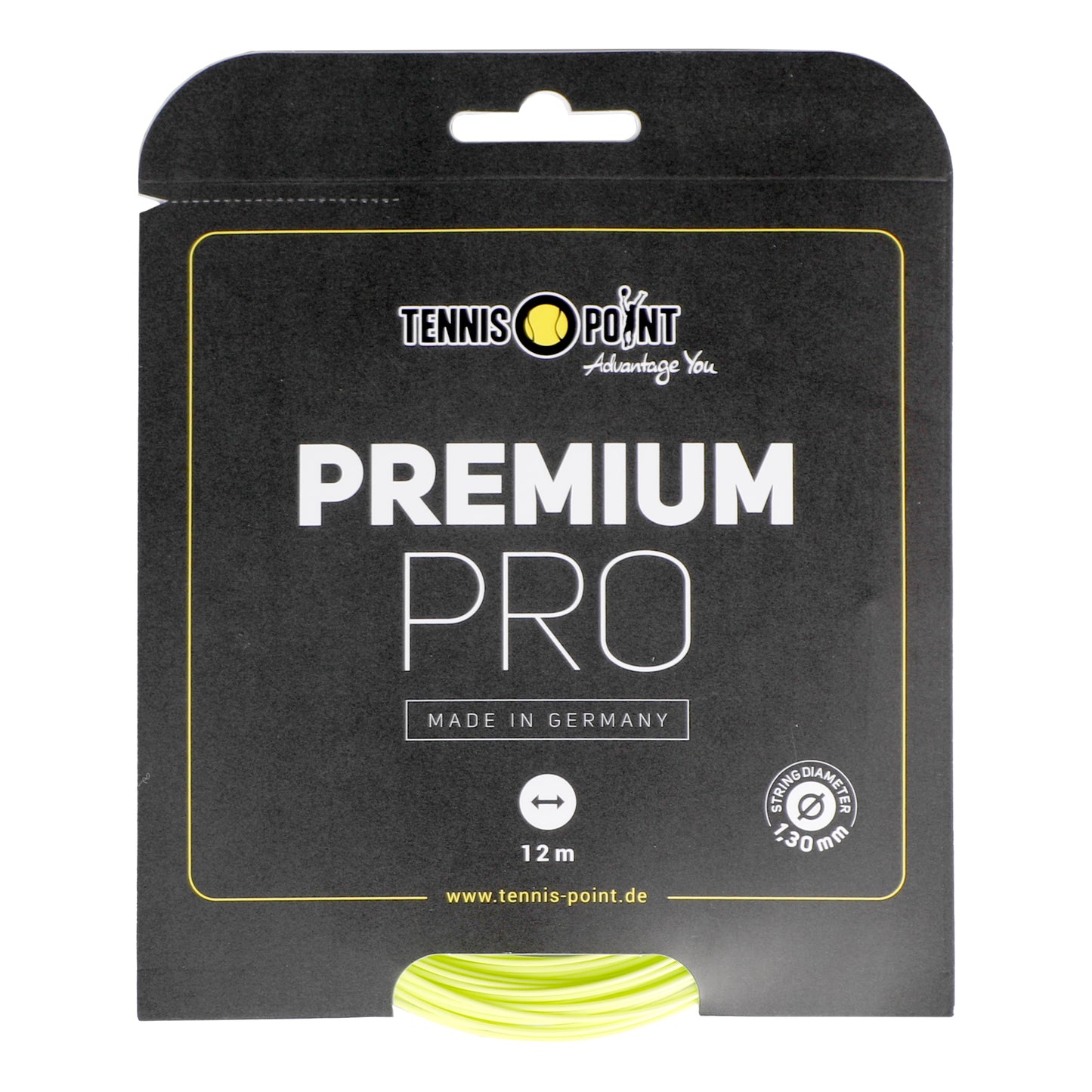Tennis-Point Premium Pro Výpletová Sada 12m-Limetková Tennis-Point Premium Pro Výpletová Sada 12m-Limetková
