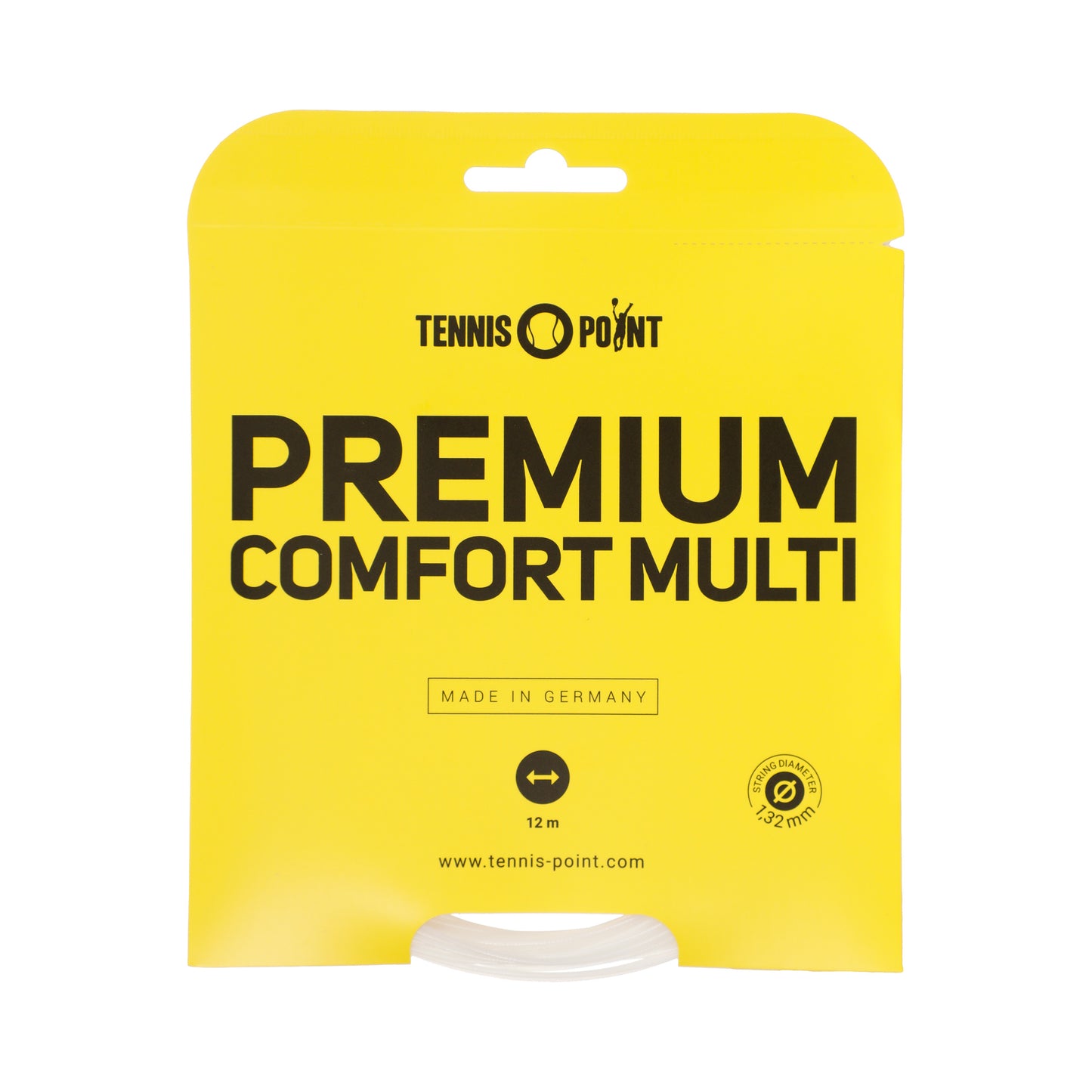 Tennis-Point Premium Comfort Multi Výpletová Sada 12m-Bílá Tennis-Point Premium Comfort Multi Výpletová Sada 12m-Bílá