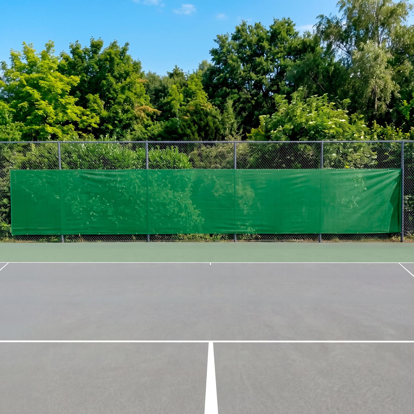 Tennis-Point Blanko 12x2m Zástěna - Zelená Tennis-Point Blanko 12x2m Zástěna - Zelená