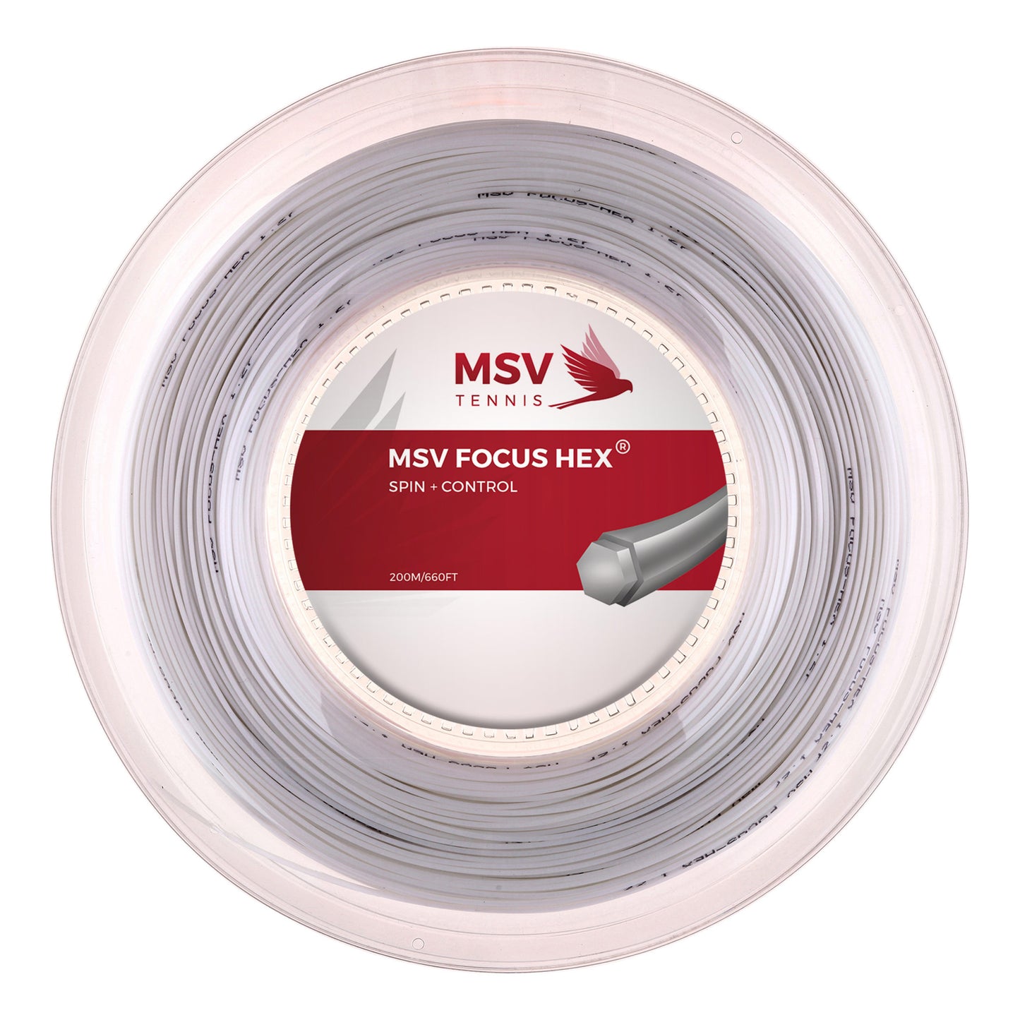 MSV Focus-HEX Výplet-Role 200m-Bílá MSV Focus-HEX Výplet-Role 200m-Bílá