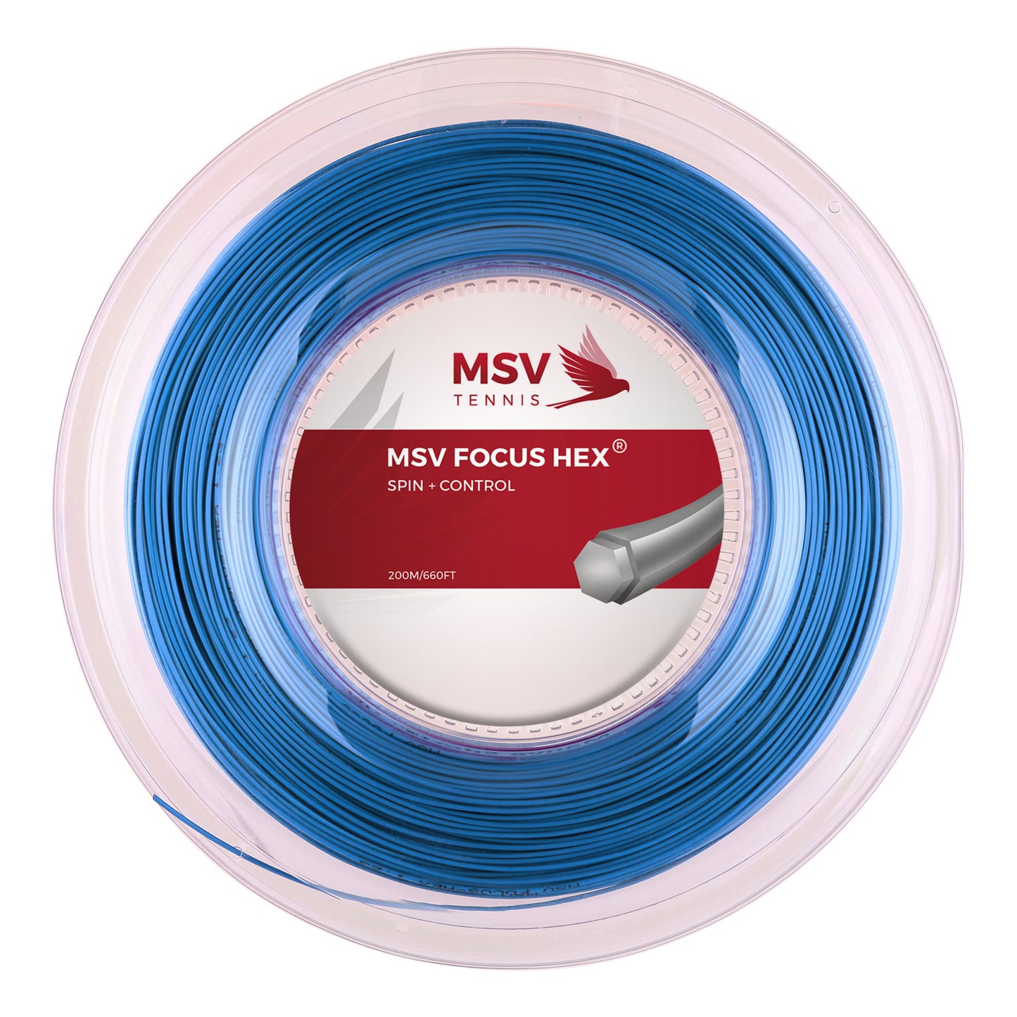 MSV Focus-HEX Výplet-Role 200m-Modrá MSV Focus-HEX Výplet-Role 200m-Modrá