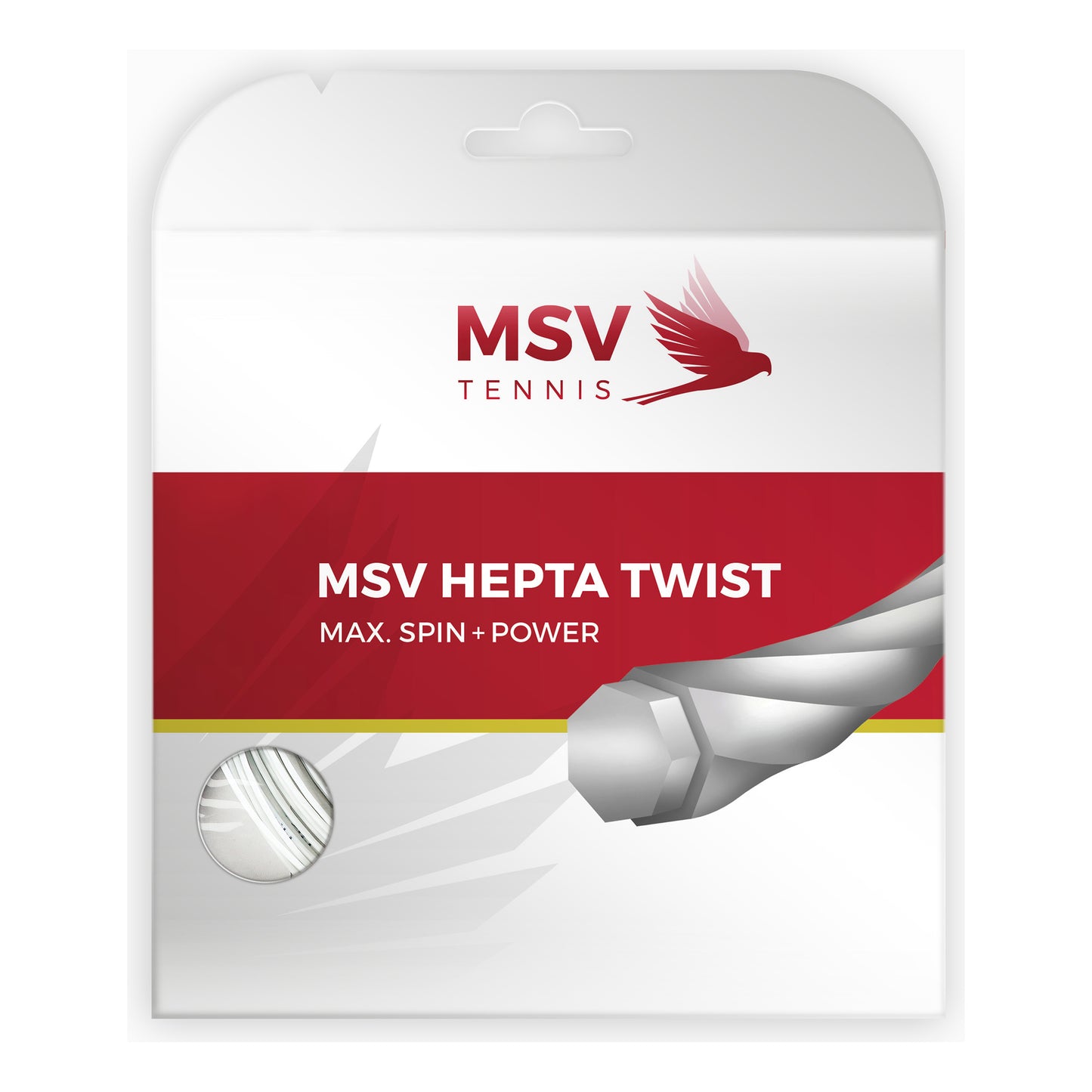 MSV Hepta-Twist Výpletová Sada 12m-Bílá MSV Hepta-Twist Výpletová Sada 12m-Bílá