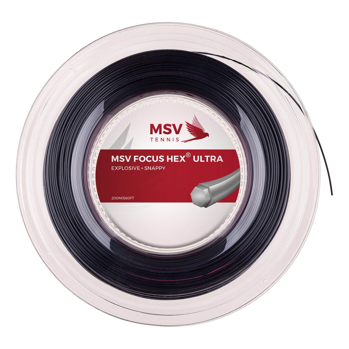 MSV Focus-HEX Ultra Výplet-Role 200m-Černá MSV Focus-HEX Ultra Výplet-Role 200m-Černá
