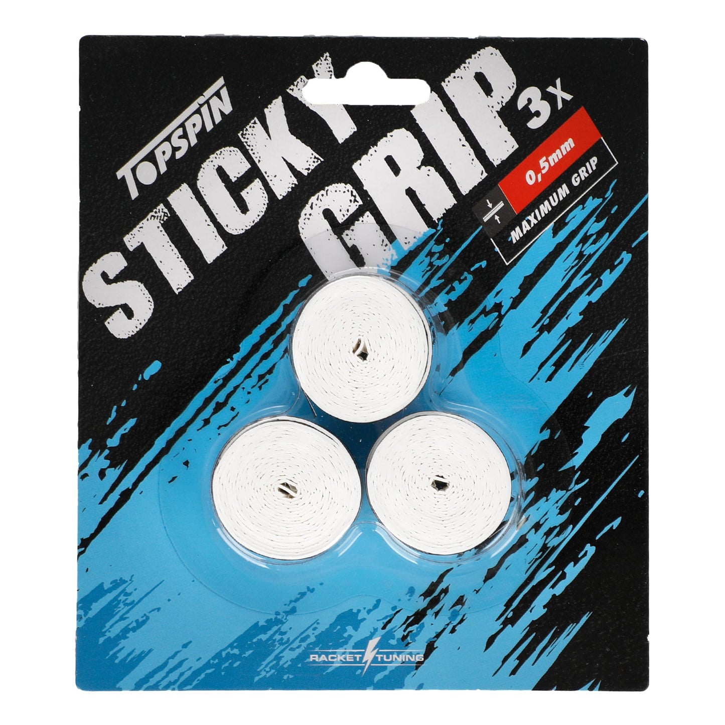 Topspin Sticky Grip 3ks V Baleni-Bílá Topspin Sticky Grip 3ks V Baleni-Bílá