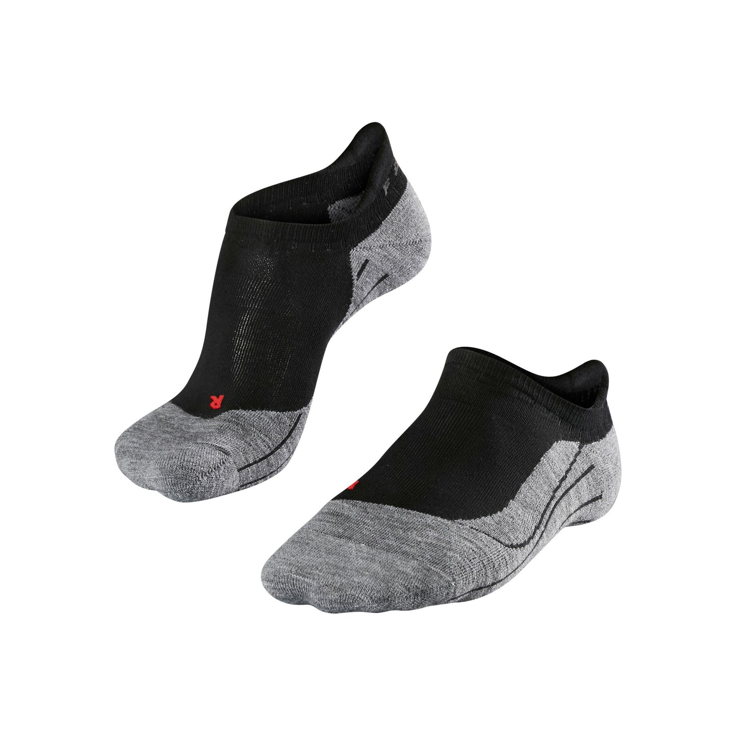 Falke RU4 Endurance Invisible Running socks Dámy - černá, šedá Falke RU4 Endurance Invisible Running socks Dámy - černá, šedá