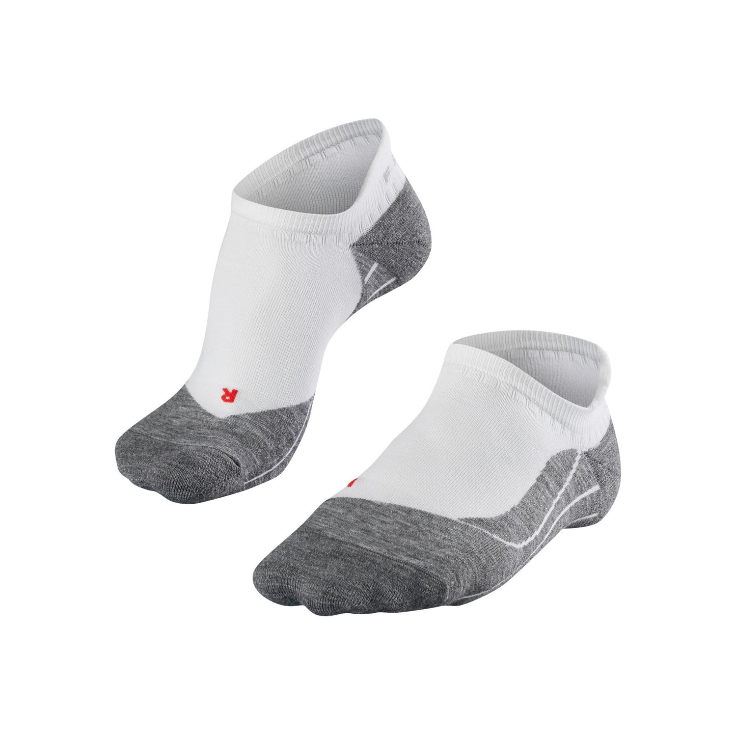 Falke RU4 Endurance Invisible Running socks Muži - bílá, šedá Falke RU4 Endurance Invisible Running socks Muži - bílá, šedá