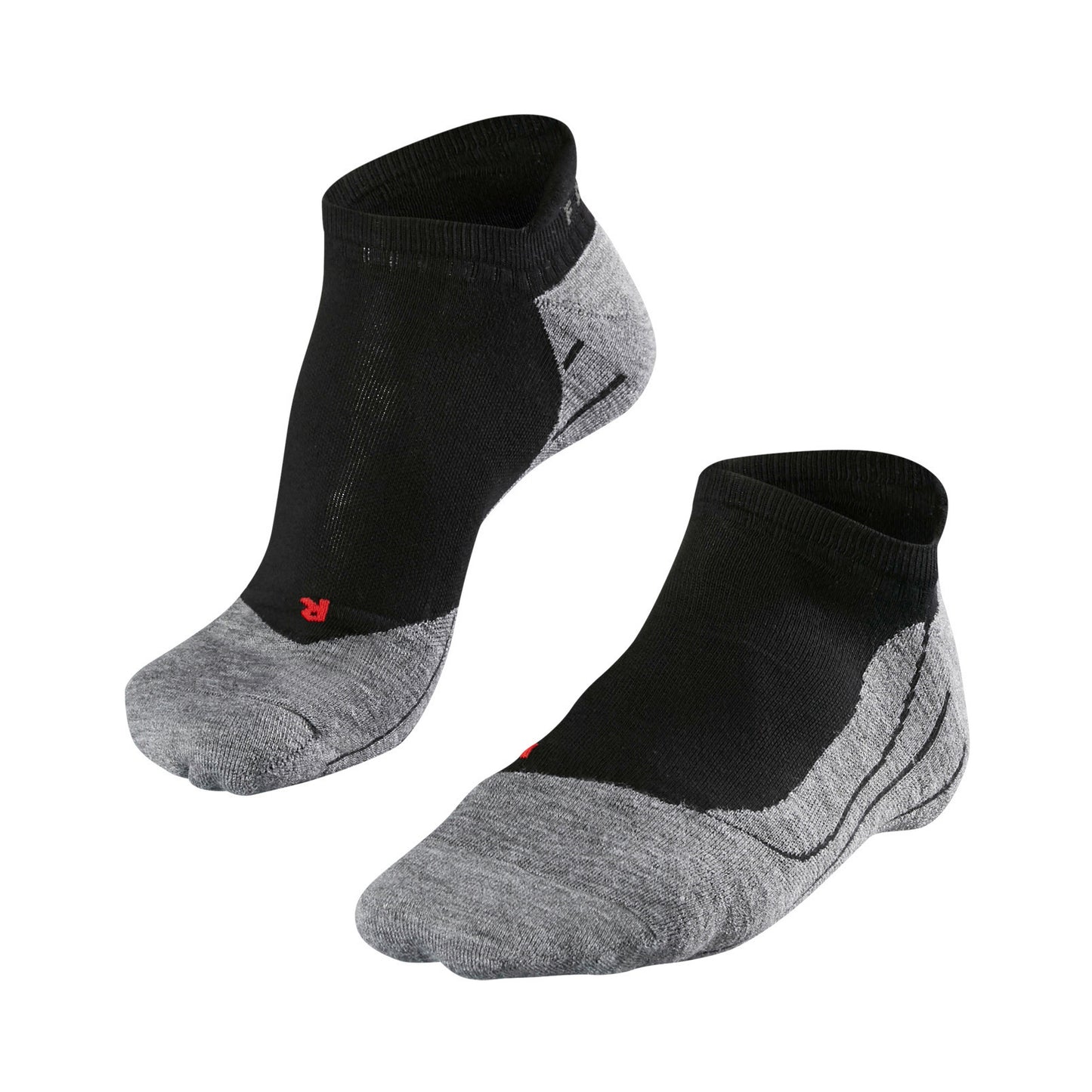 Falke RU4 Endurance Invisible Running socks Muži - černá, světle šedá Falke RU4 Endurance Invisible Running socks Muži - černá, světle šedá