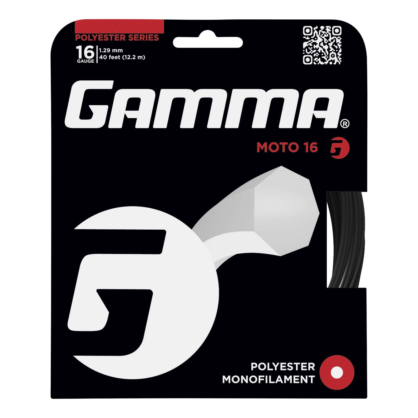 Gamma Moto Výpletová Sada 12,2m-Černá Gamma Moto Výpletová Sada 12,2m-Černá