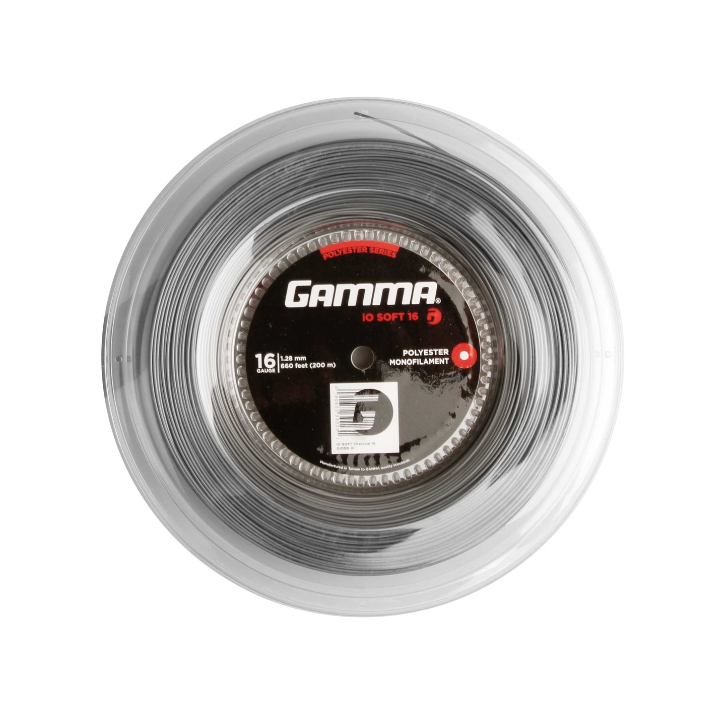 Gamma IO Soft Charcoal Výplet-Role 200m-Šedá Gamma IO Soft Charcoal Výplet-Role 200m-Šedá