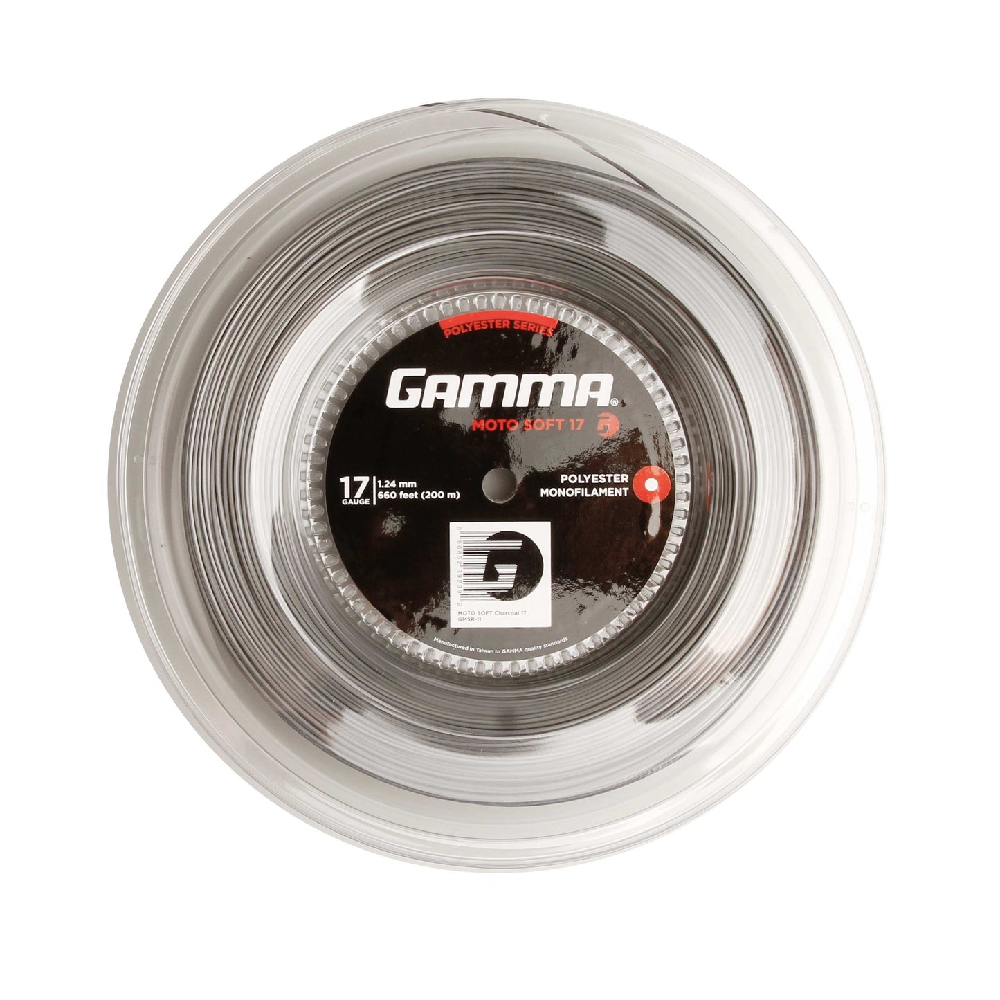 Gamma Moto Soft Charcoal Výplet-Role 200m-Šedá Gamma Moto Soft Charcoal Výplet-Role 200m-Šedá