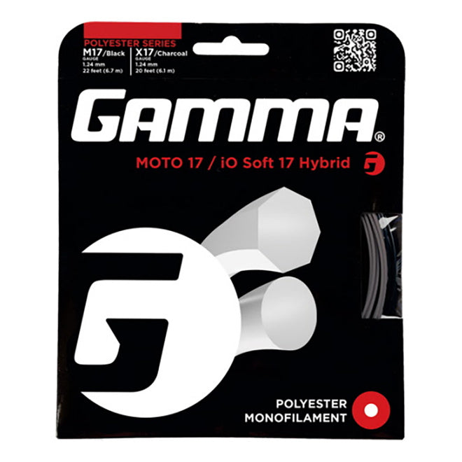 Gamma Moto IO Soft Hybrid Výpletová Sada - Černá,Tmavě Šedá Gamma Moto IO Soft Hybrid Výpletová Sada - Černá,Tmavě Šedá