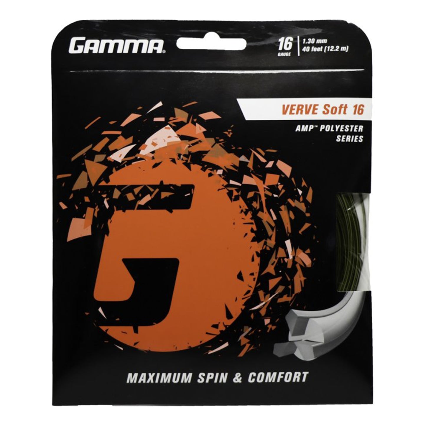 Gamma Verve Soft Výpletová Sada 12,2m-Černá,Žlutá Gamma Verve Soft Výpletová Sada 12,2m-Černá,Žlutá