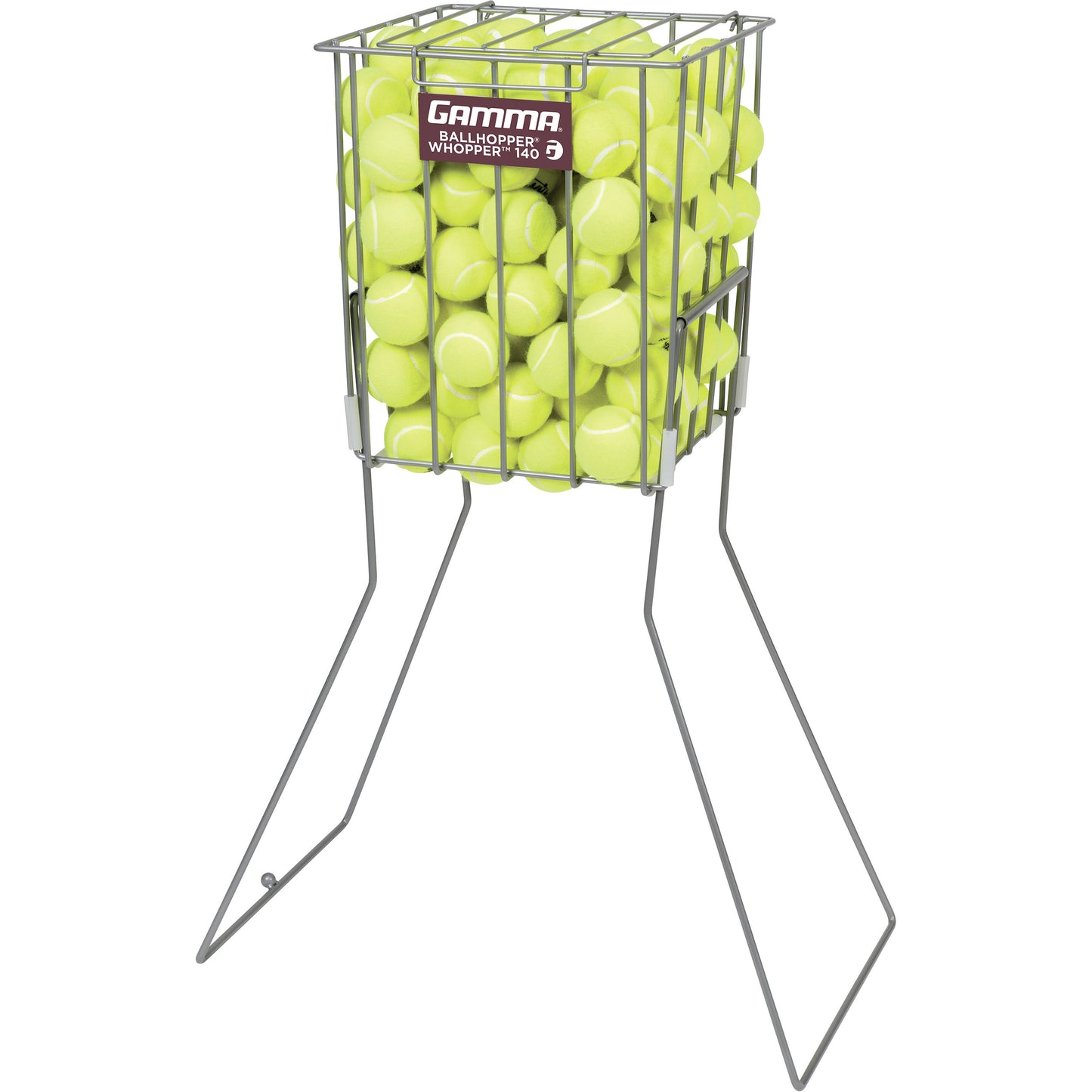 Gamma Ballhopper Whopper 140 Koš Na Míče - Stříbrná Gamma Ballhopper Whopper 140 Koš Na Míče - Stříbrná