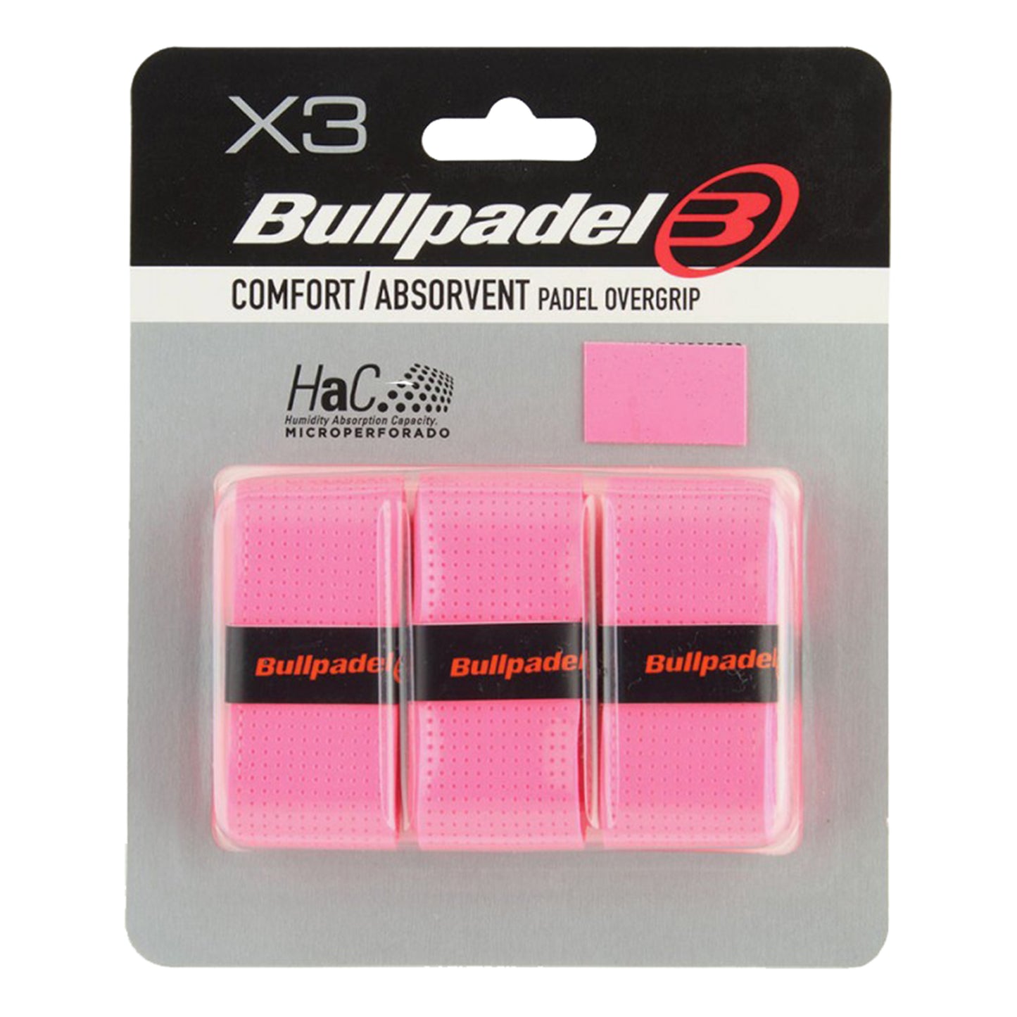 Bullpadel GB-1201 COMFORT ABSORBENT - Neonové Růžová Bullpadel GB-1201 COMFORT ABSORBENT - Neonové Růžová
