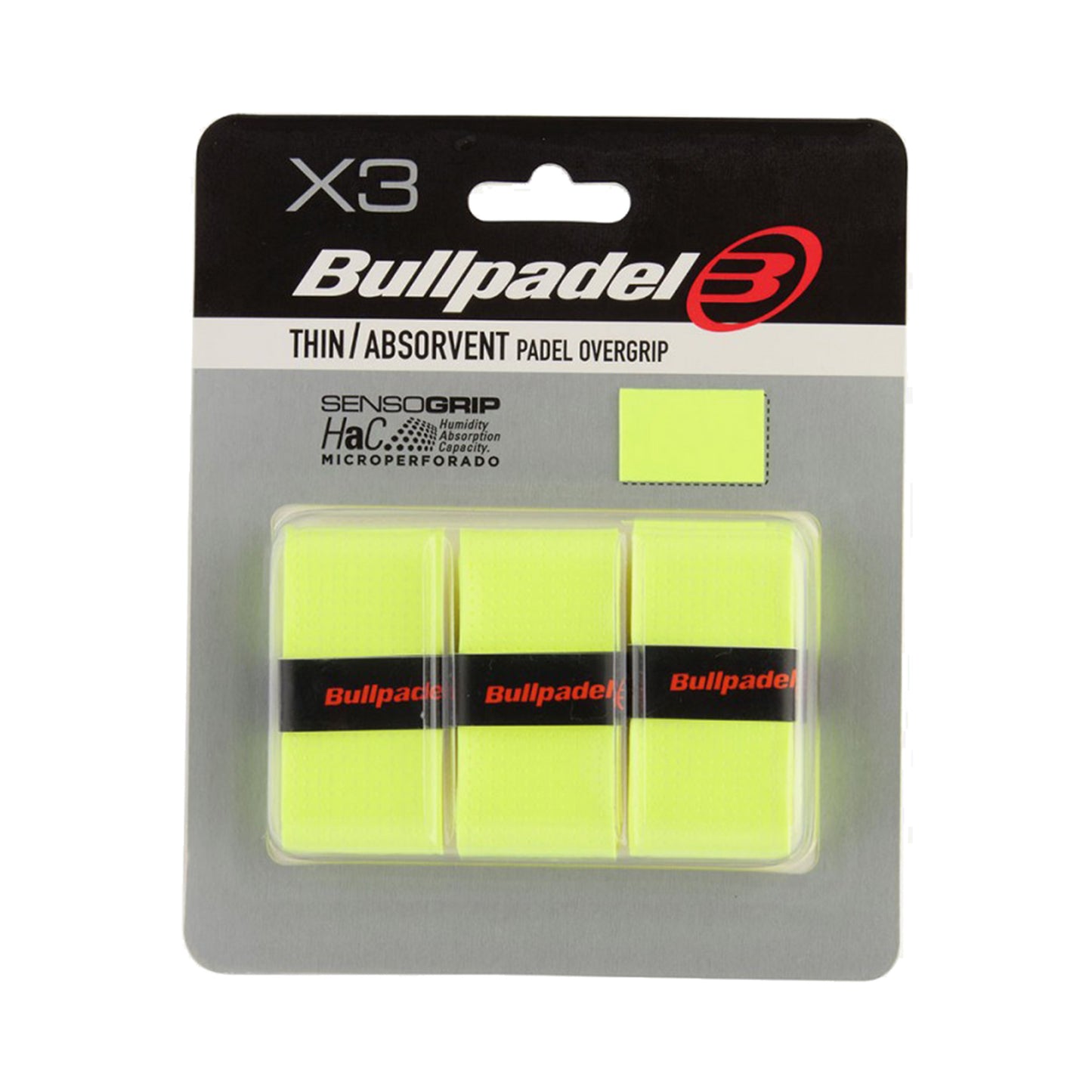 Bullpadel GB-1705 SENSO ABSORBENT-Neonově Žlutá Bullpadel GB-1705 SENSO ABSORBENT-Neonově Žlutá