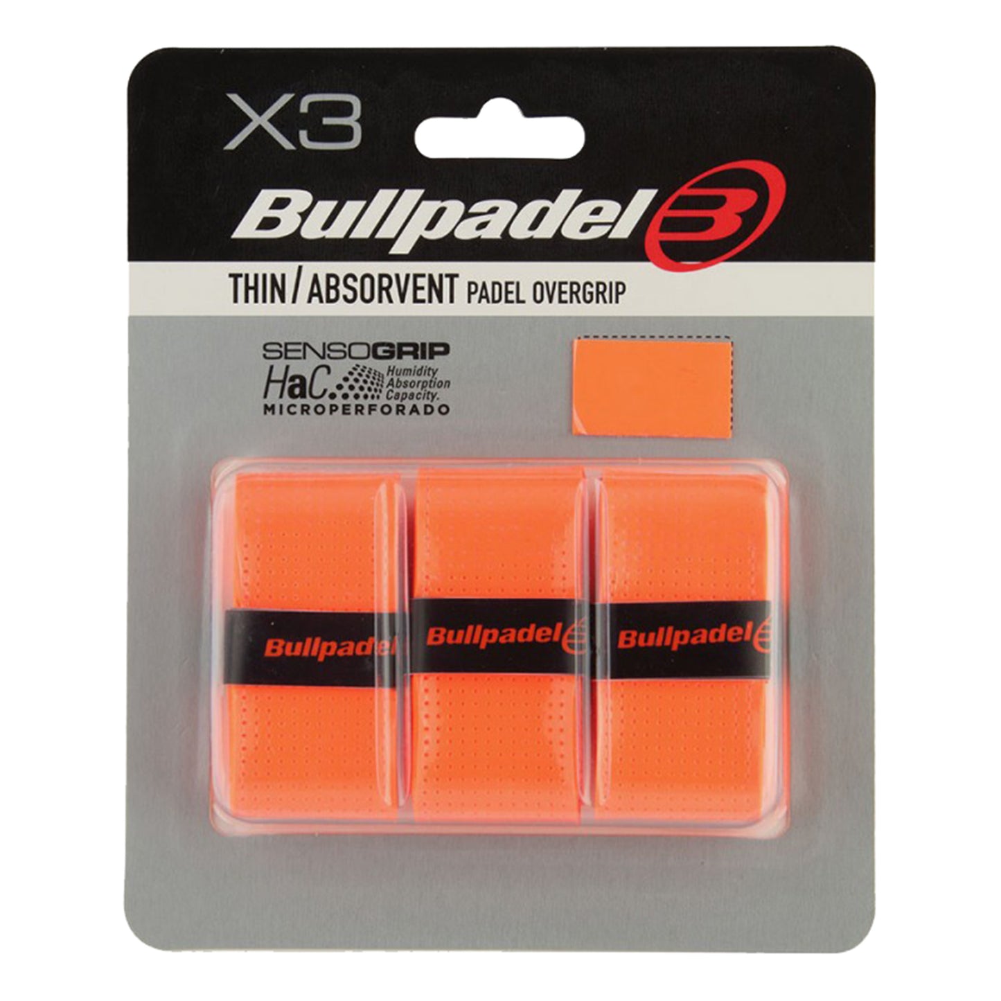 Bullpadel GB-1705 SENSO ABSORBENT-Oranžová Bullpadel GB-1705 SENSO ABSORBENT-Oranžová