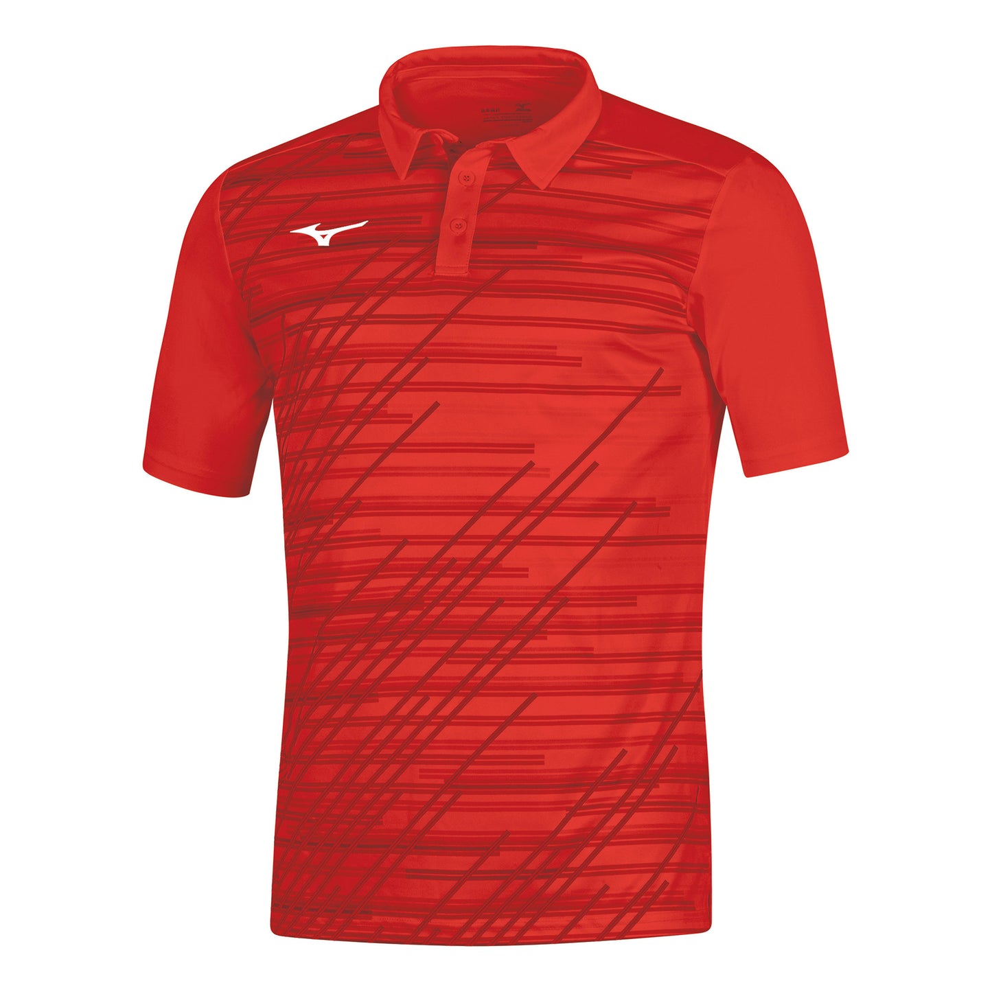 Mizuno Team Chiba Pólo Muži-červená Mizuno Team Chiba Pólo Muži-červená