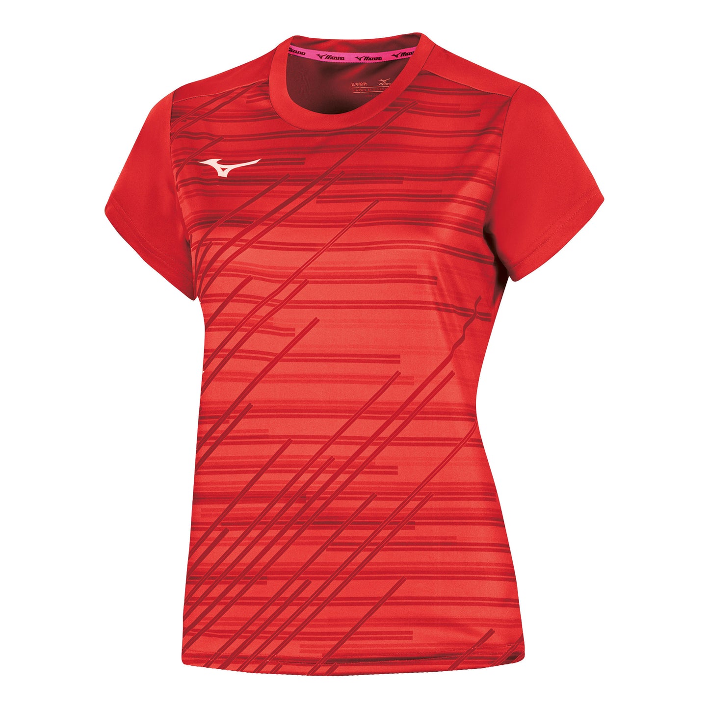 Mizuno Team Chiba Tričko Dámy-červená Mizuno Team Chiba Tričko Dámy-červená