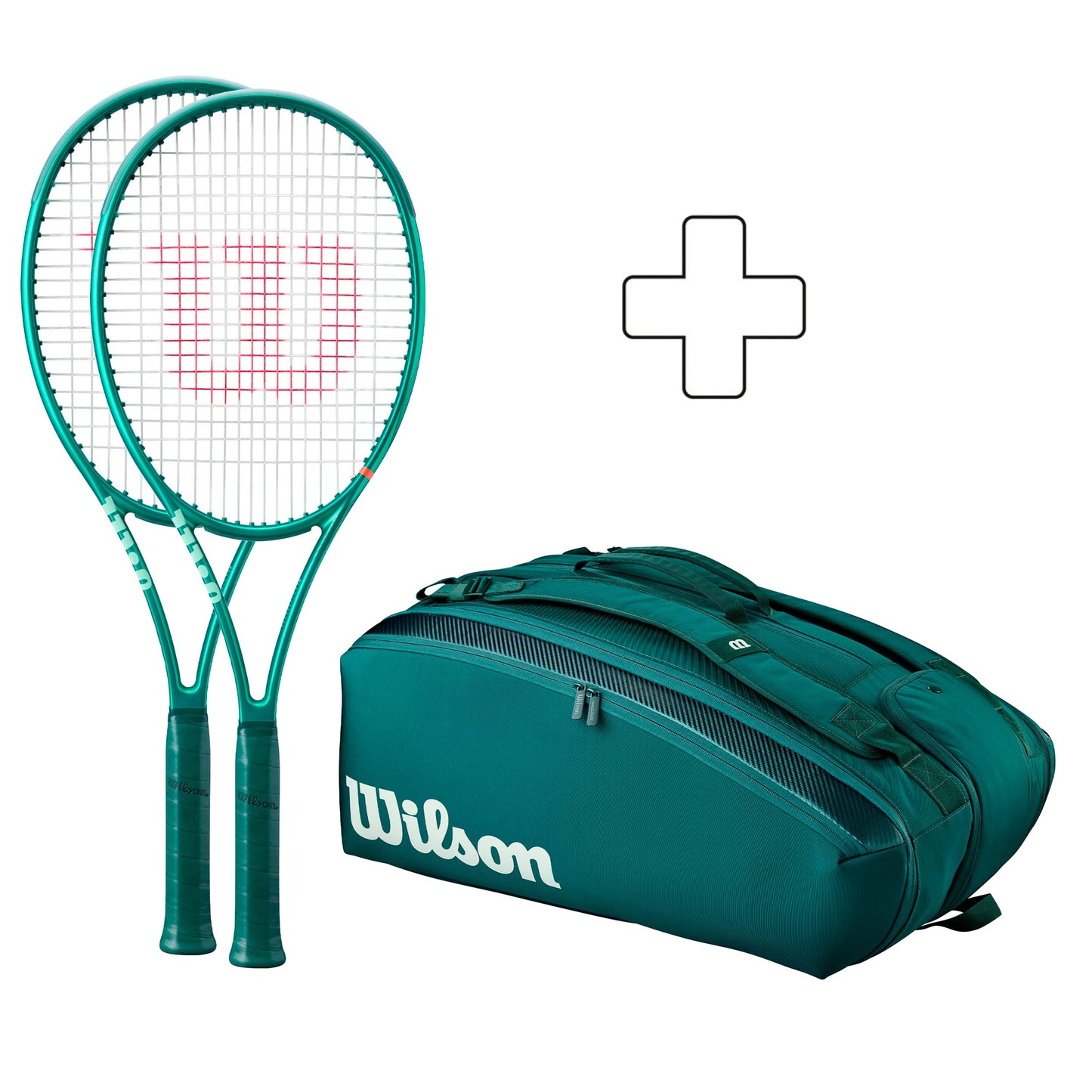 Wilson 2x Blade Blade 98 16X19 V10 Navíc taška na raketu Wilson 2x Blade Blade 98 16X19 V10 Navíc taška na raketu
