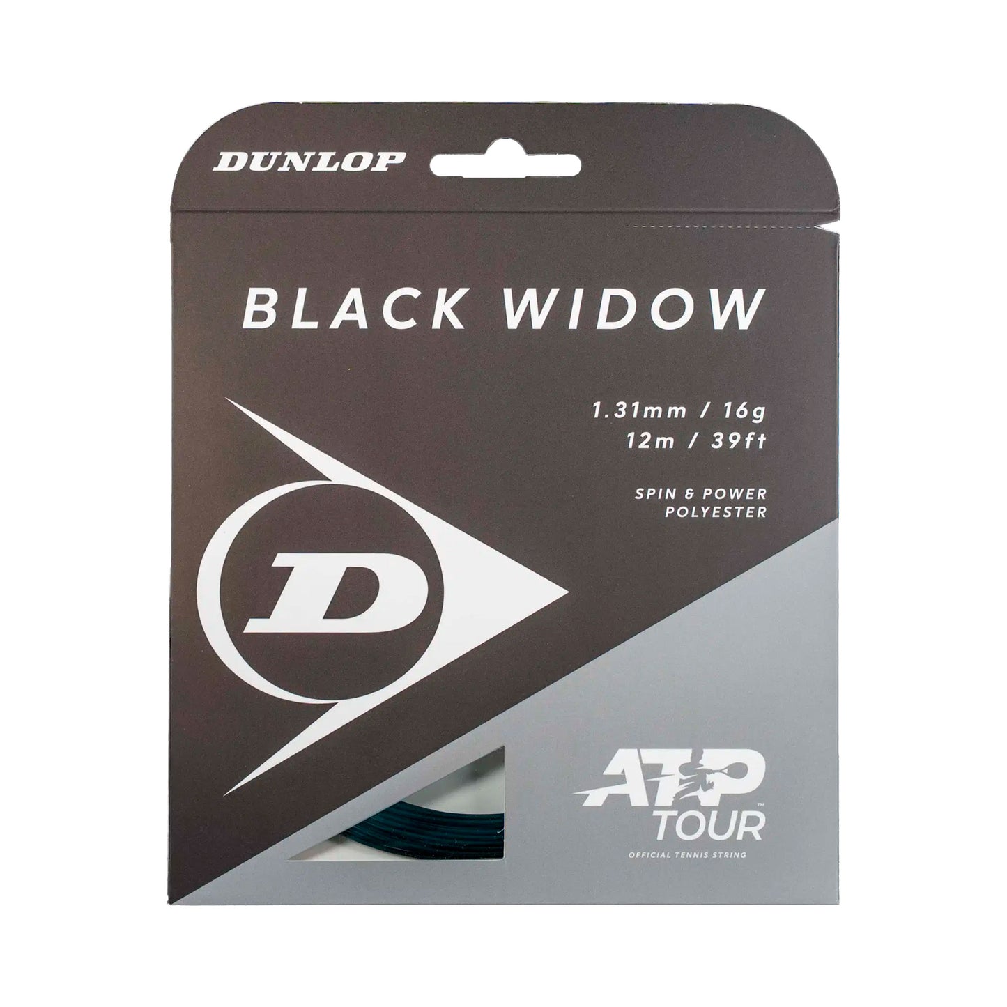 Dunlop BLACK WIDOW Výpletová sada -černá Dunlop BLACK WIDOW Výpletová sada -černá
