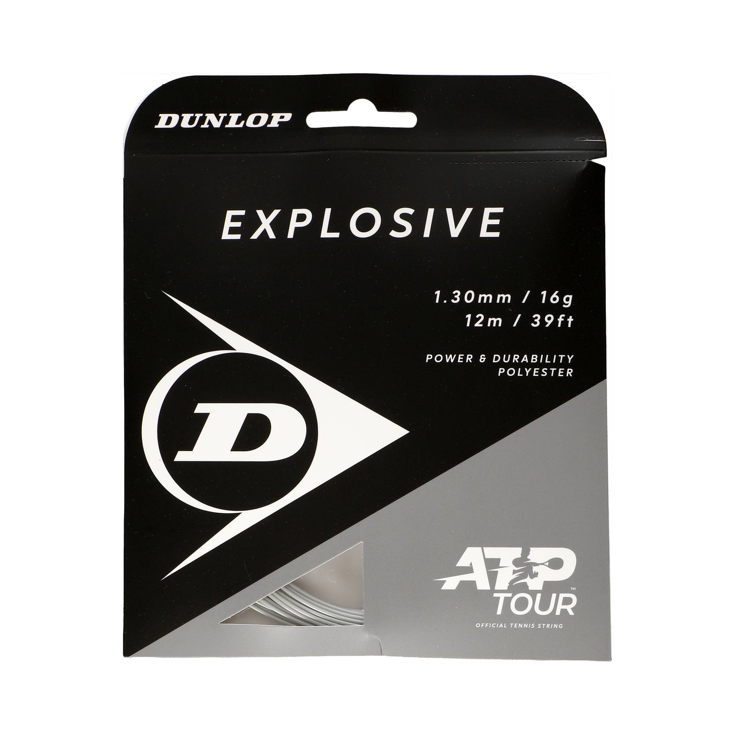 Dunlop EXPLOSIVE Výpletová sada -stříbrná Dunlop EXPLOSIVE Výpletová sada -stříbrná