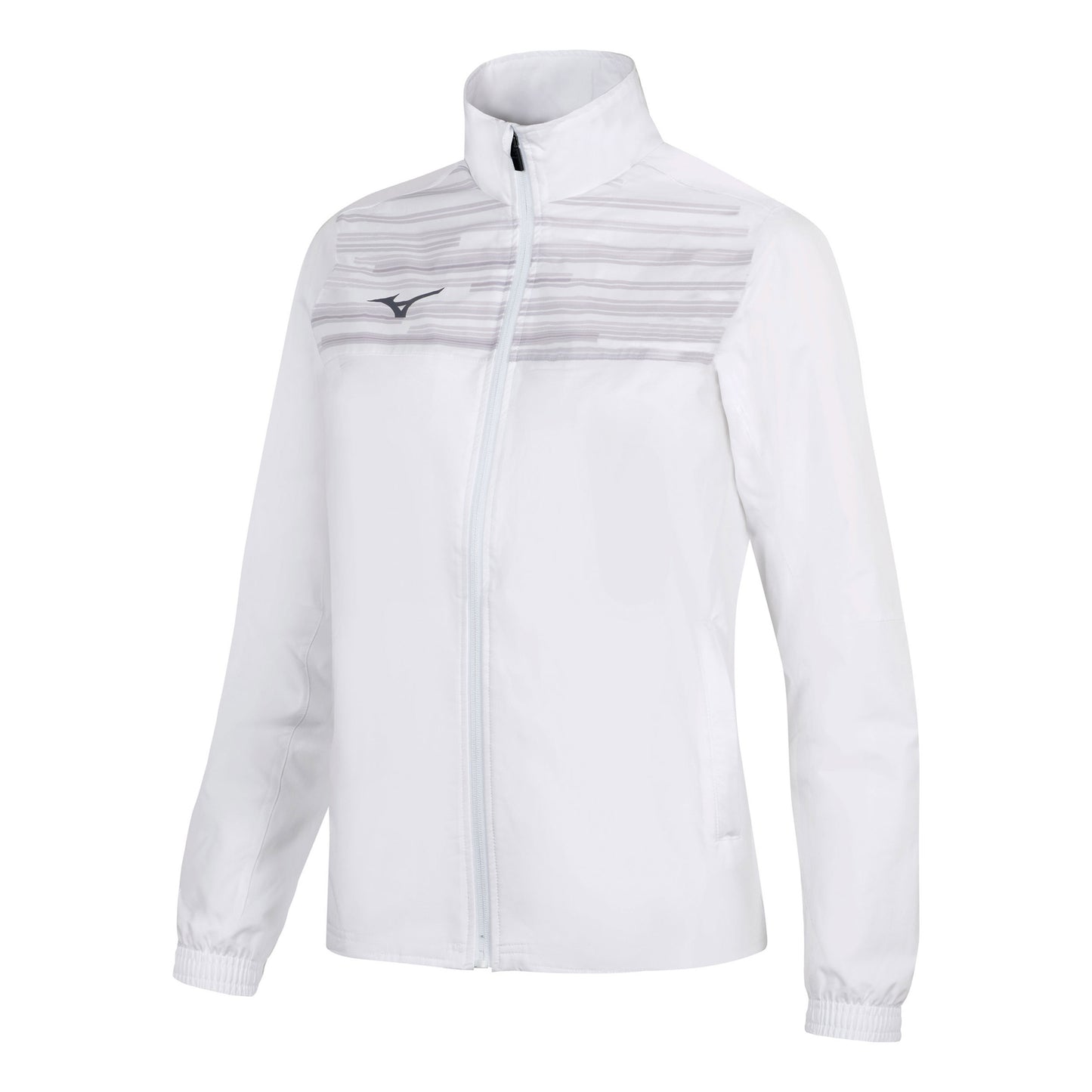 Mizuno Team Chiba Micro Tréninková bunda Dámy-bílá Mizuno Team Chiba Micro Tréninková bunda Dámy-bílá