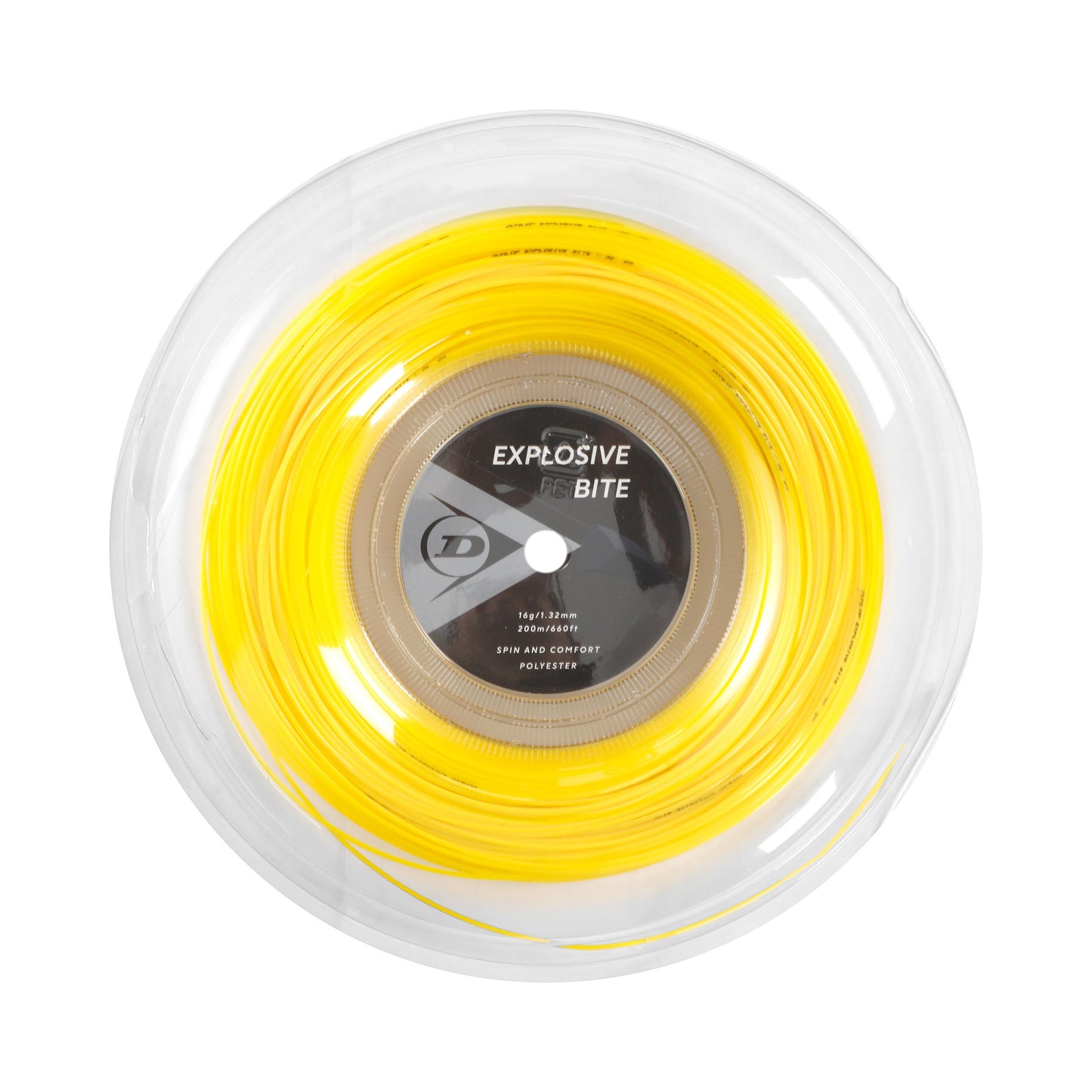 Dunlop Explosive Bite Výplet - role 200m - žlutá Dunlop Explosive Bite Výplet - role 200m - žlutá