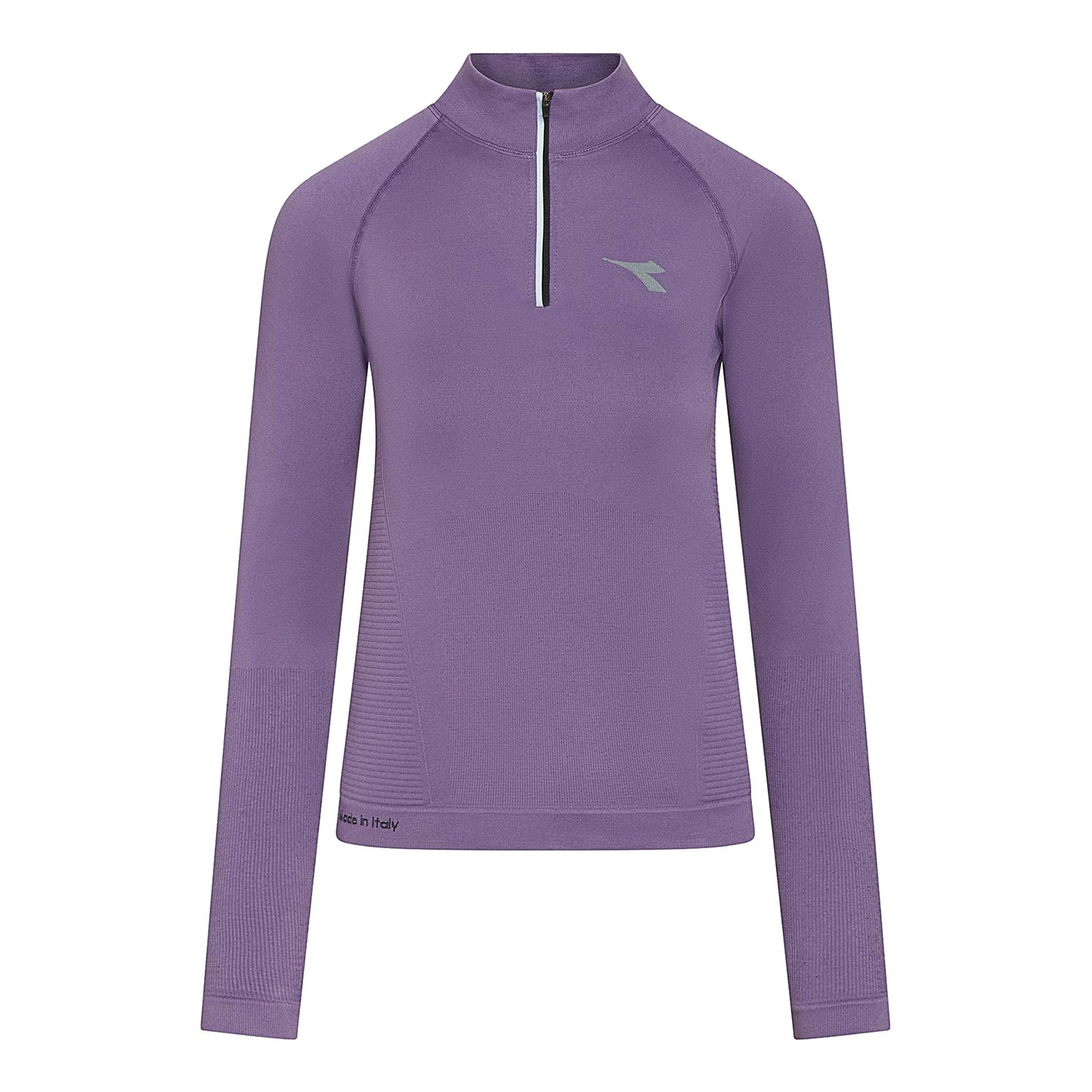 Diadora 1/2 Zip Stratouno S dlouhým rukávem Dámy - fialová Diadora 1/2 Zip Stratouno S dlouhým rukávem Dámy - fialová