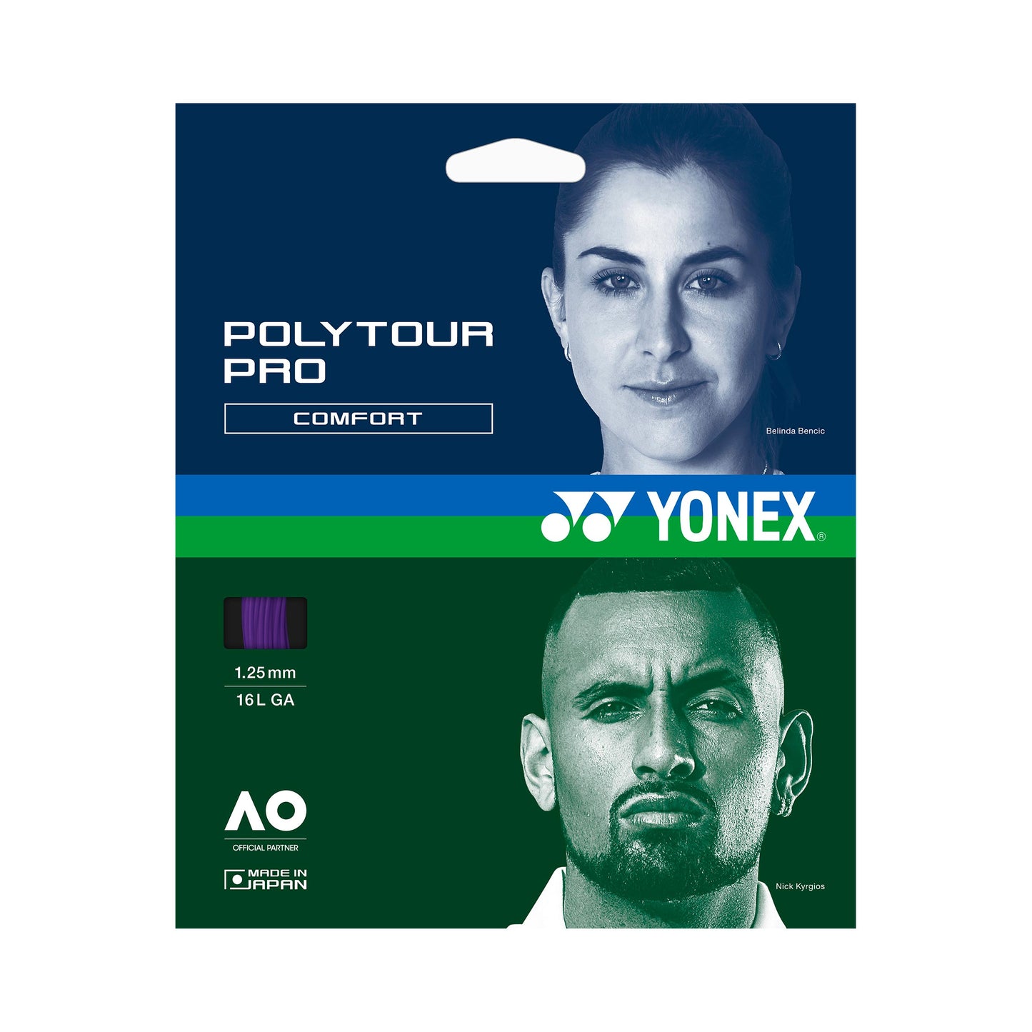 Yonex Poly Tour Pro Midnight Purple Výpletová sada 12m - tmavě modrá Yonex Poly Tour Pro Midnight Purple Výpletová sada 12m - tmavě modrá