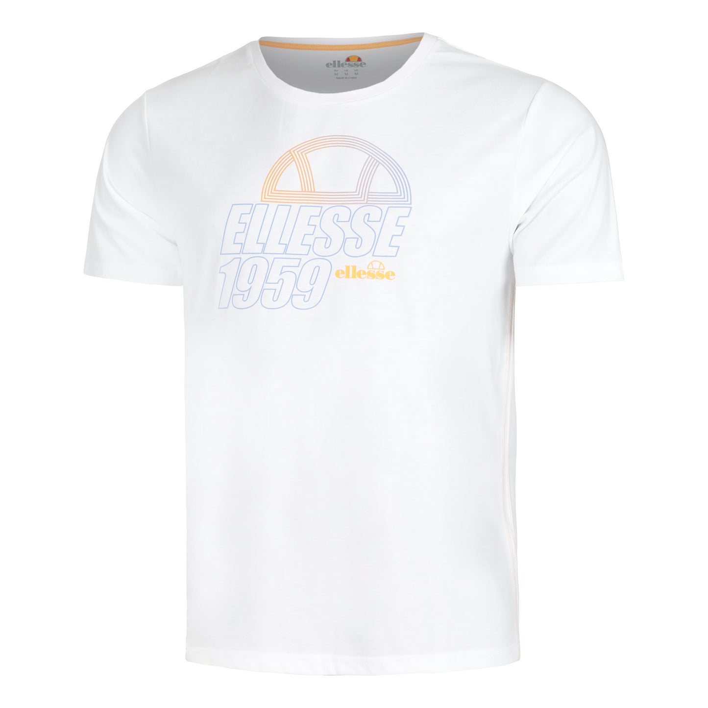 Ellesse Blakeney Tričko Muži - bílá, vícebarevné