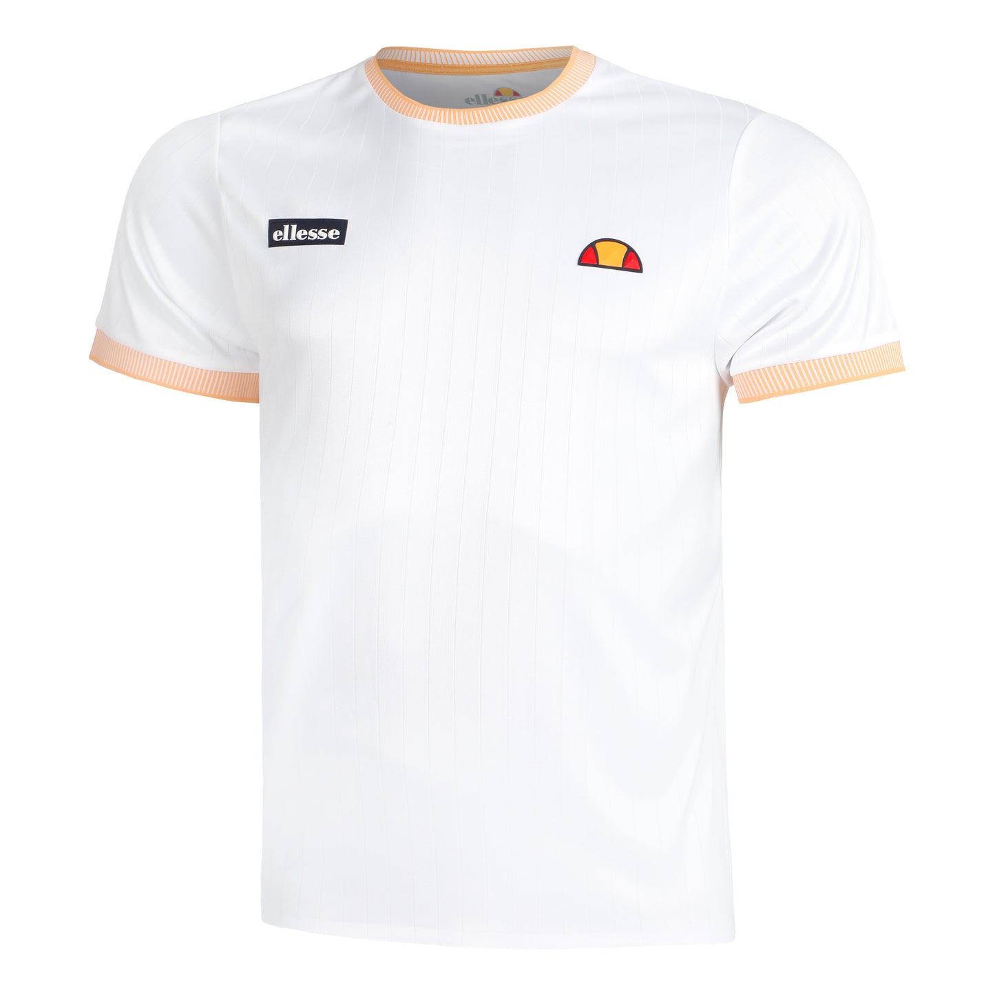 Ellesse Tilney Tričko Muži - bílá, oranžová