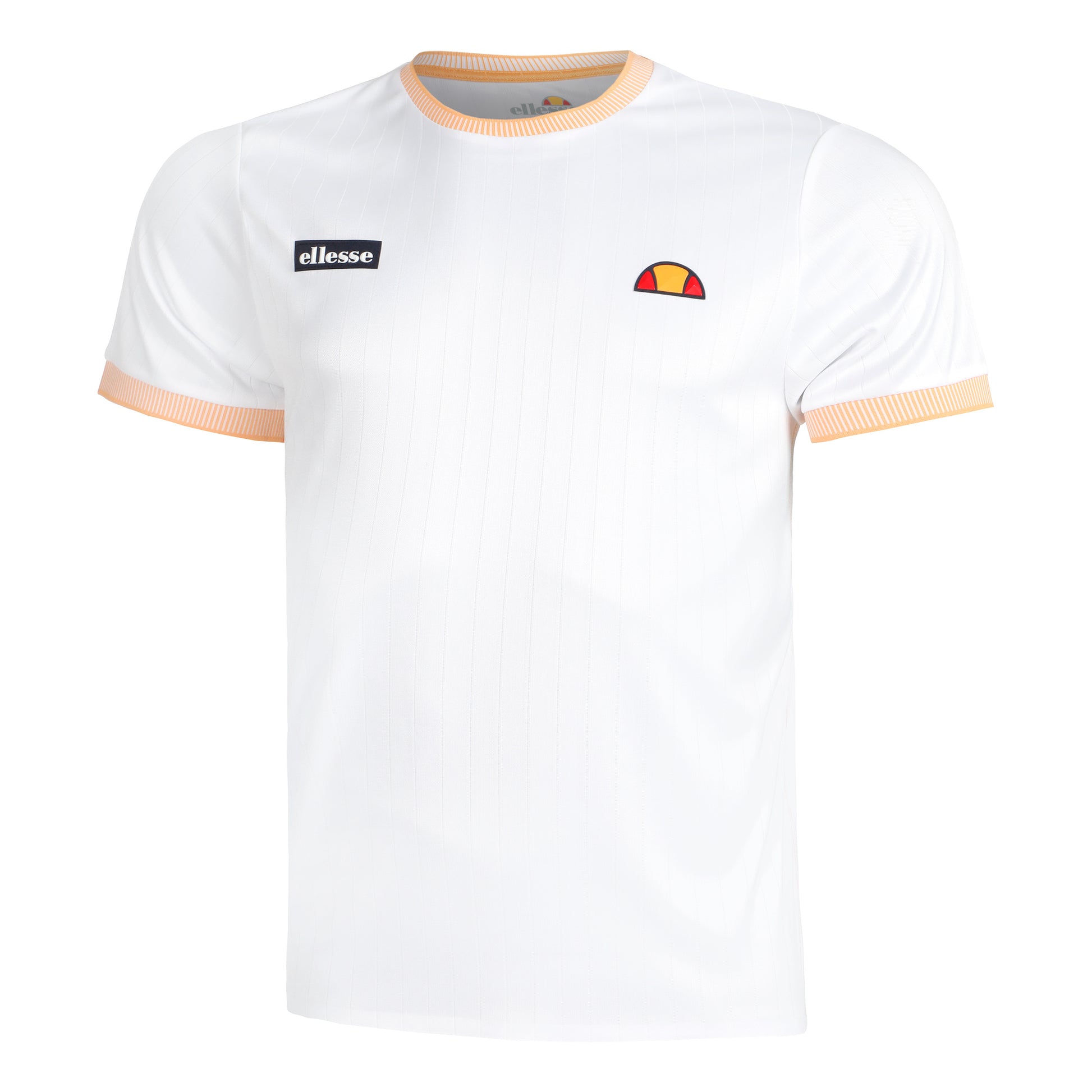 Ellesse Tilney Tričko Muži - bílá, oranžová